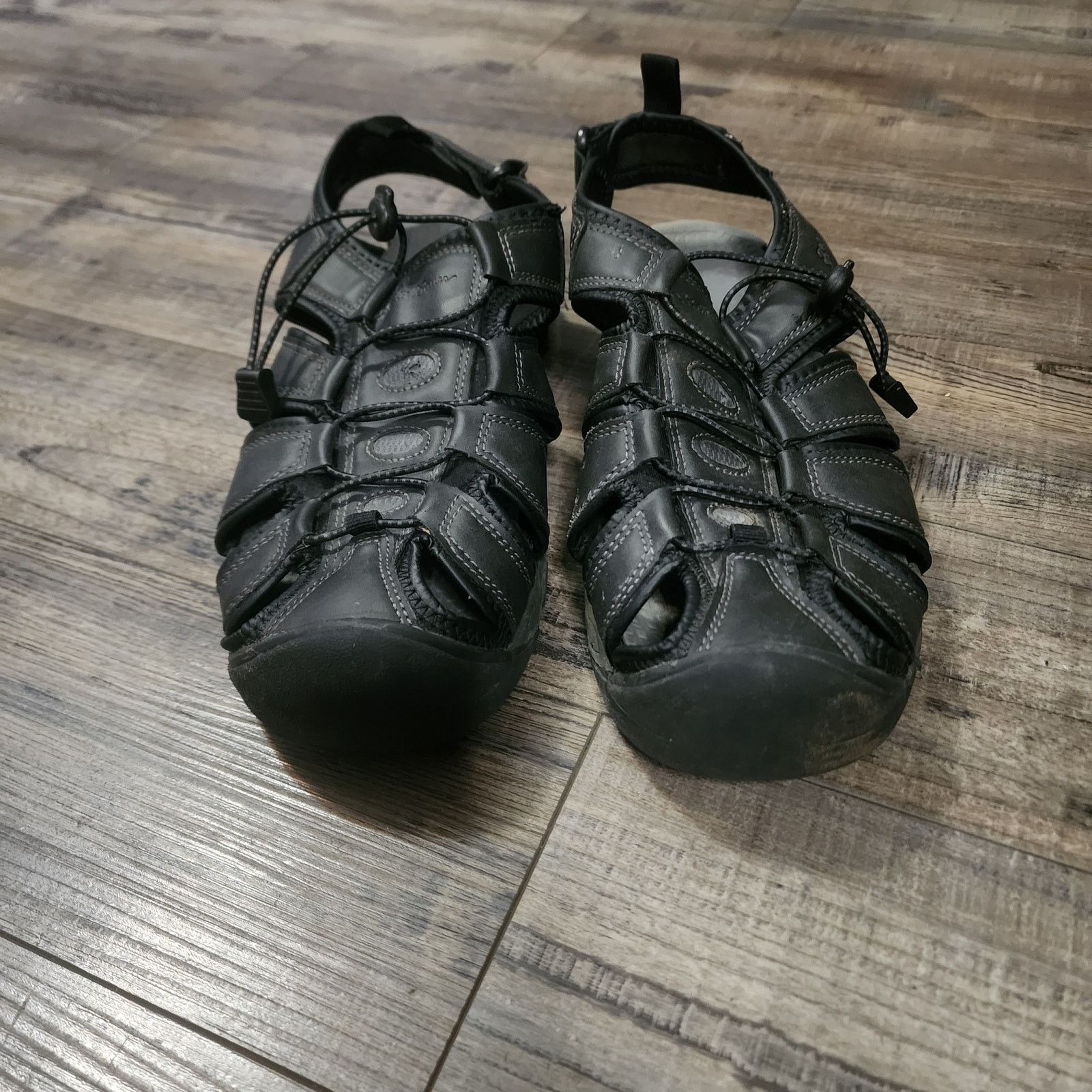 Eddie Bauer Eddie Bauer Men's Sandals Meridian Size 10M Faux Leather b42 Size US 10 / EU 43 - 5 Thumbnail