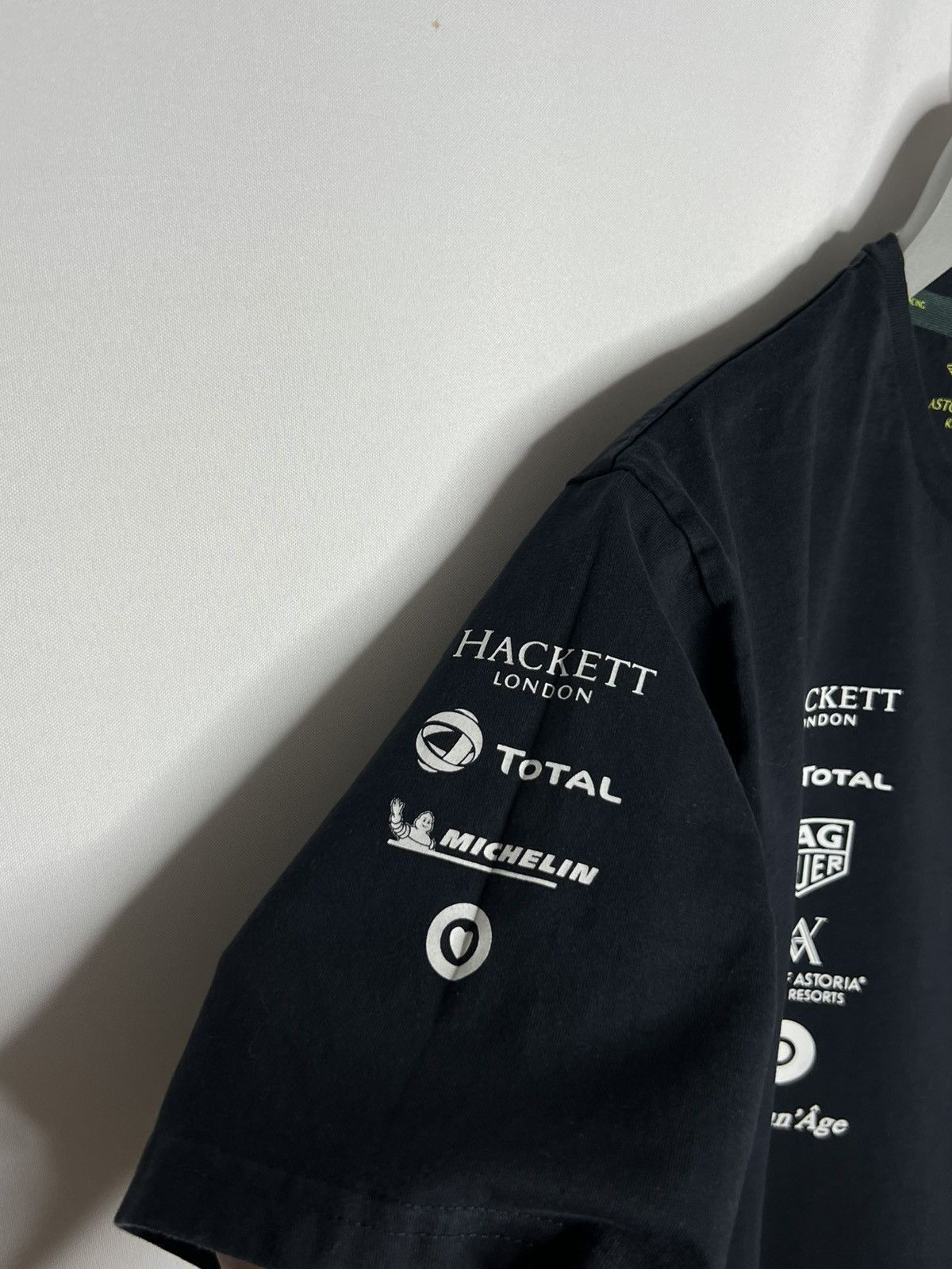 Hackett Hackett Aston Martin Racing Big Logo T-Shirt Tee F1 Size US XL / EU 56 / 4 - 6 Thumbnail