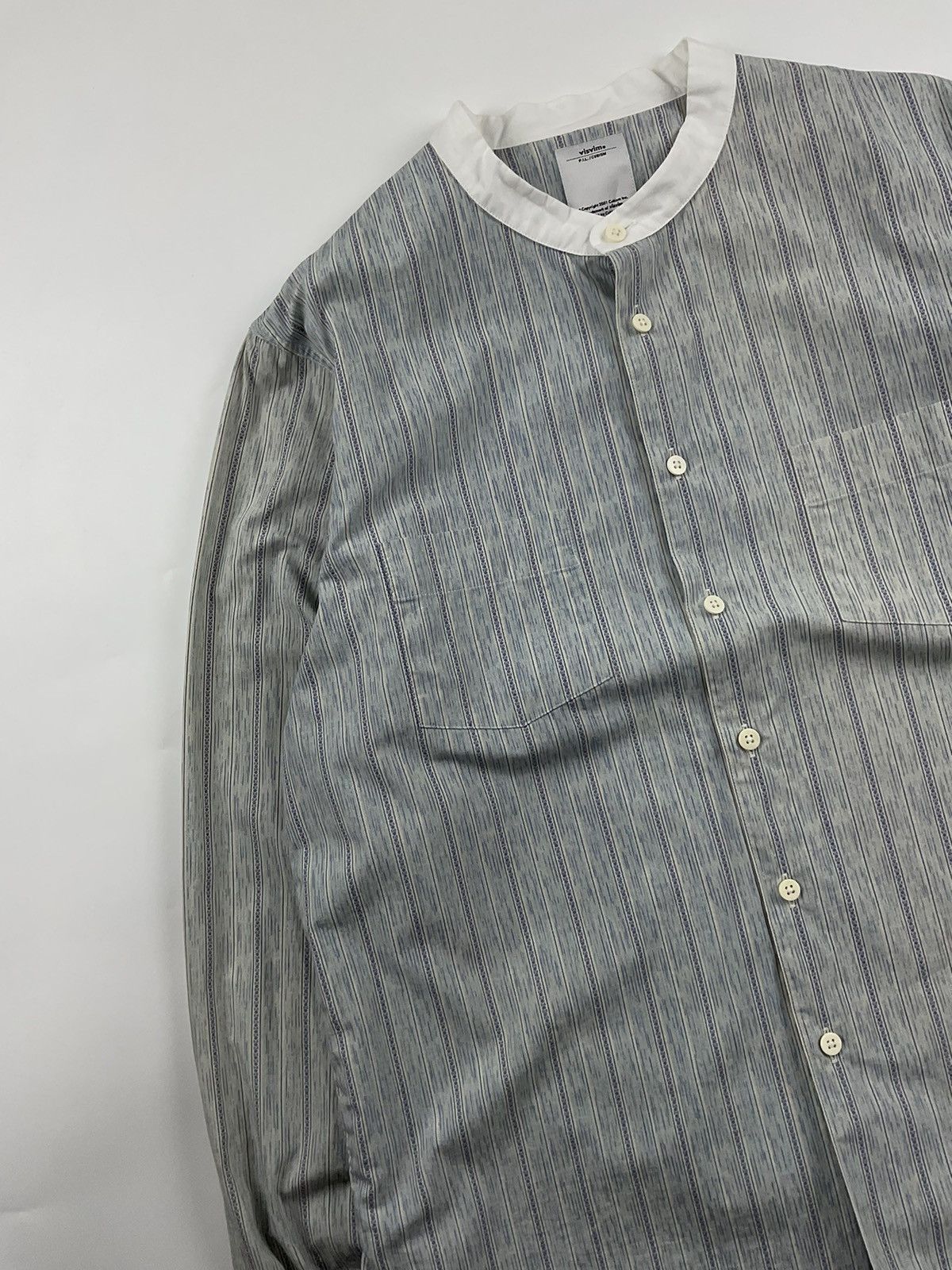 Visvim Visvim Gekko Stand Collar Shirt Size US M / EU 48-50 / 2 - 3 Thumbnail