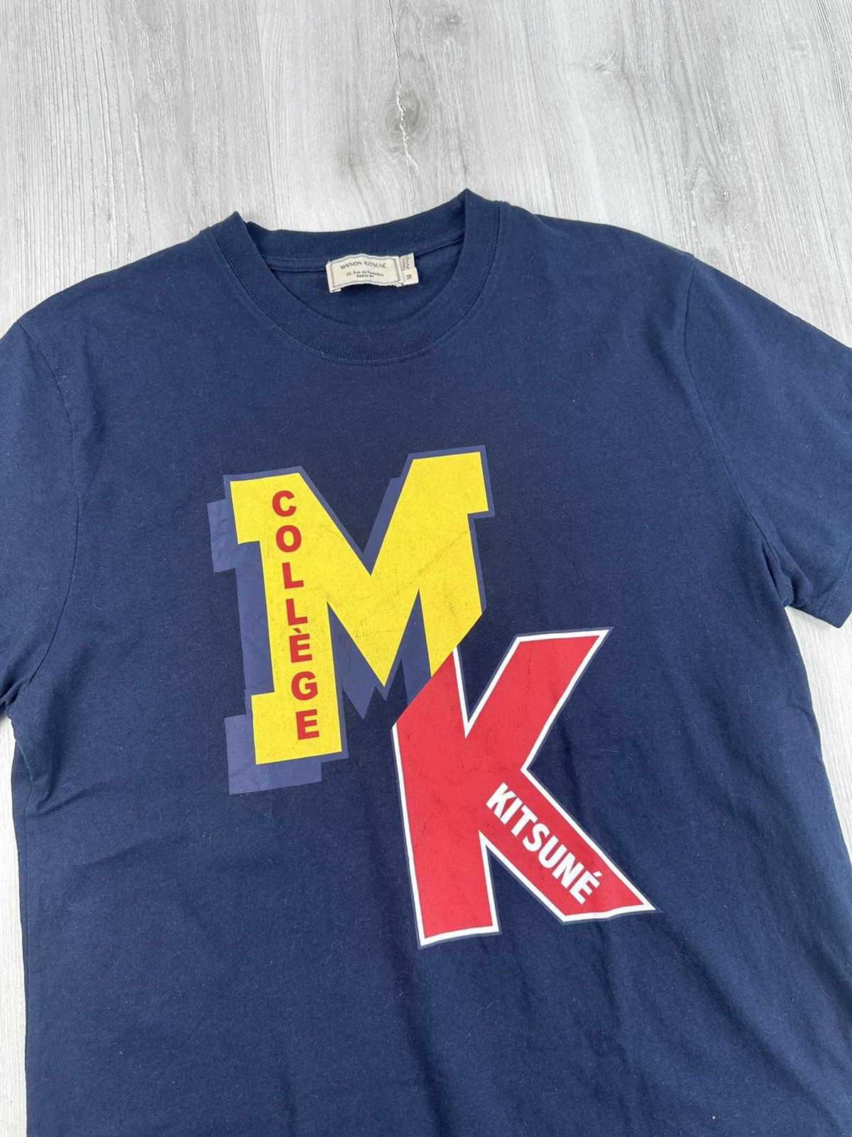 Maison Kitsune Maison Kitsune Tshirt Big Logo Size US M / EU 48-50 / 2 - 2 Thumbnail