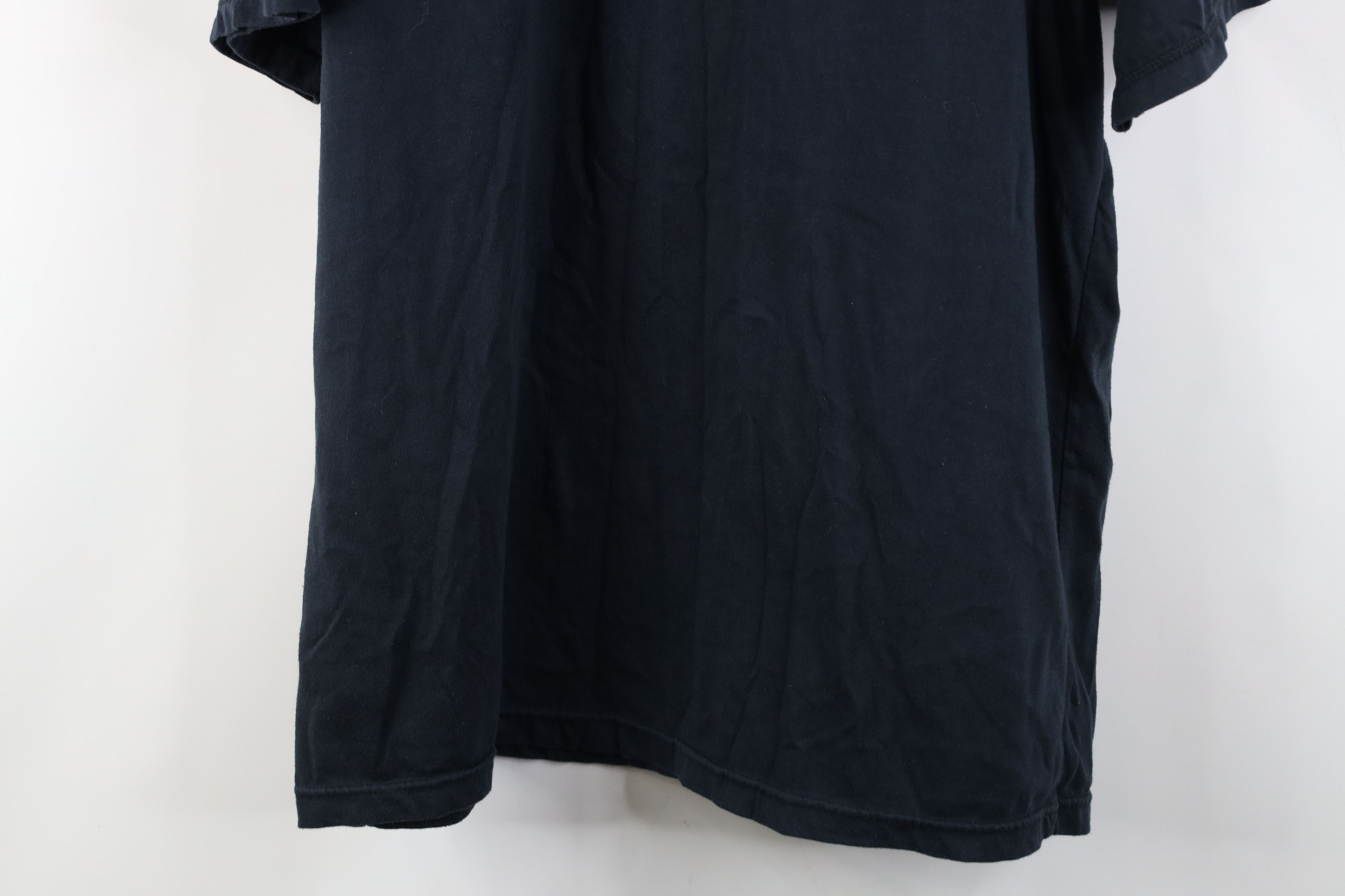 Vintage Vintage 90s Streetwear Short Sleeve Henley T-Shirt Black Size US XL / EU 56 / 4 - 11 Thumbnail