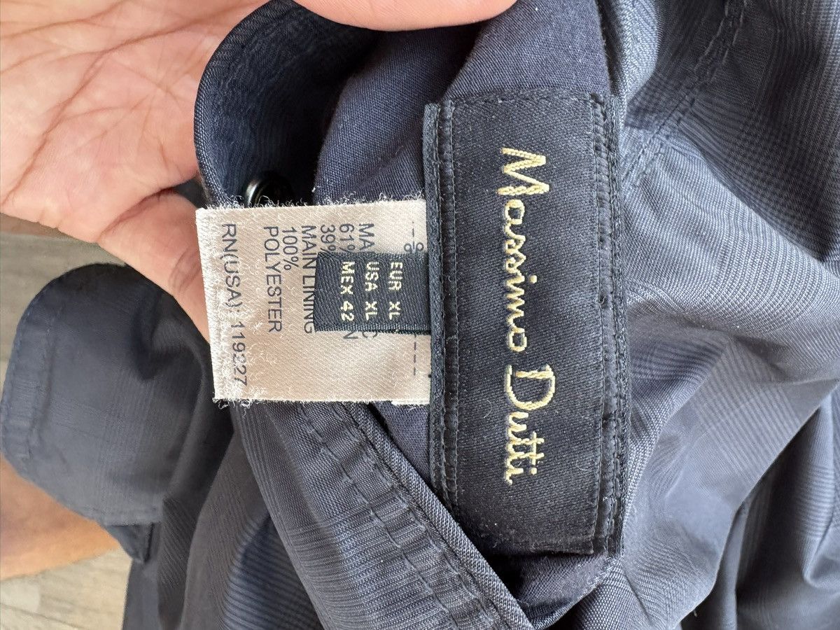 Massimo Dutti Black Leather Lined Rain Jacket Size US XL / EU 56 / 4 - 12 Thumbnail