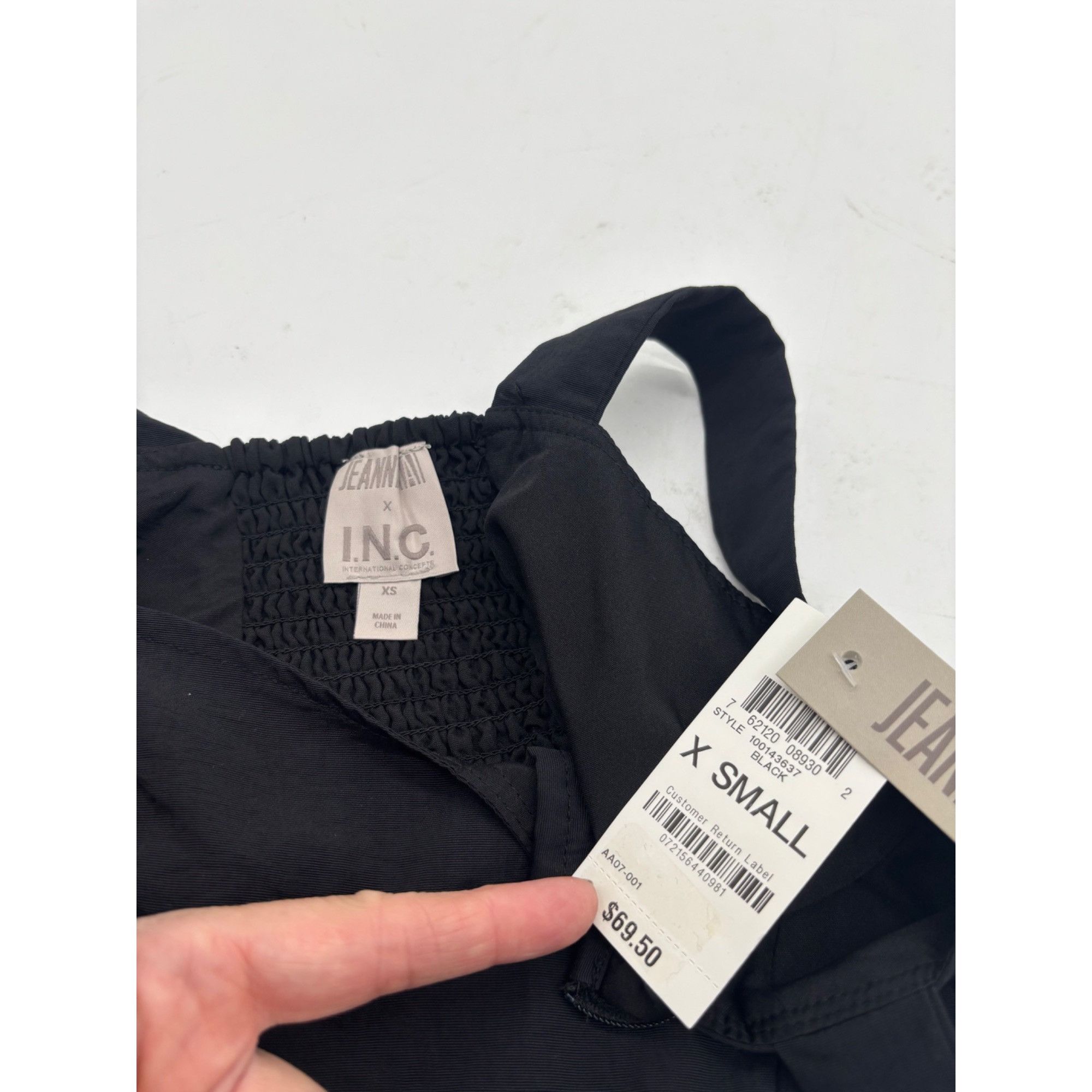 Other INC International Concepts Jeannie Mai X INC Bustier Top, Bl Size XS / US 0-2 / IT 36-38 - 7 Thumbnail