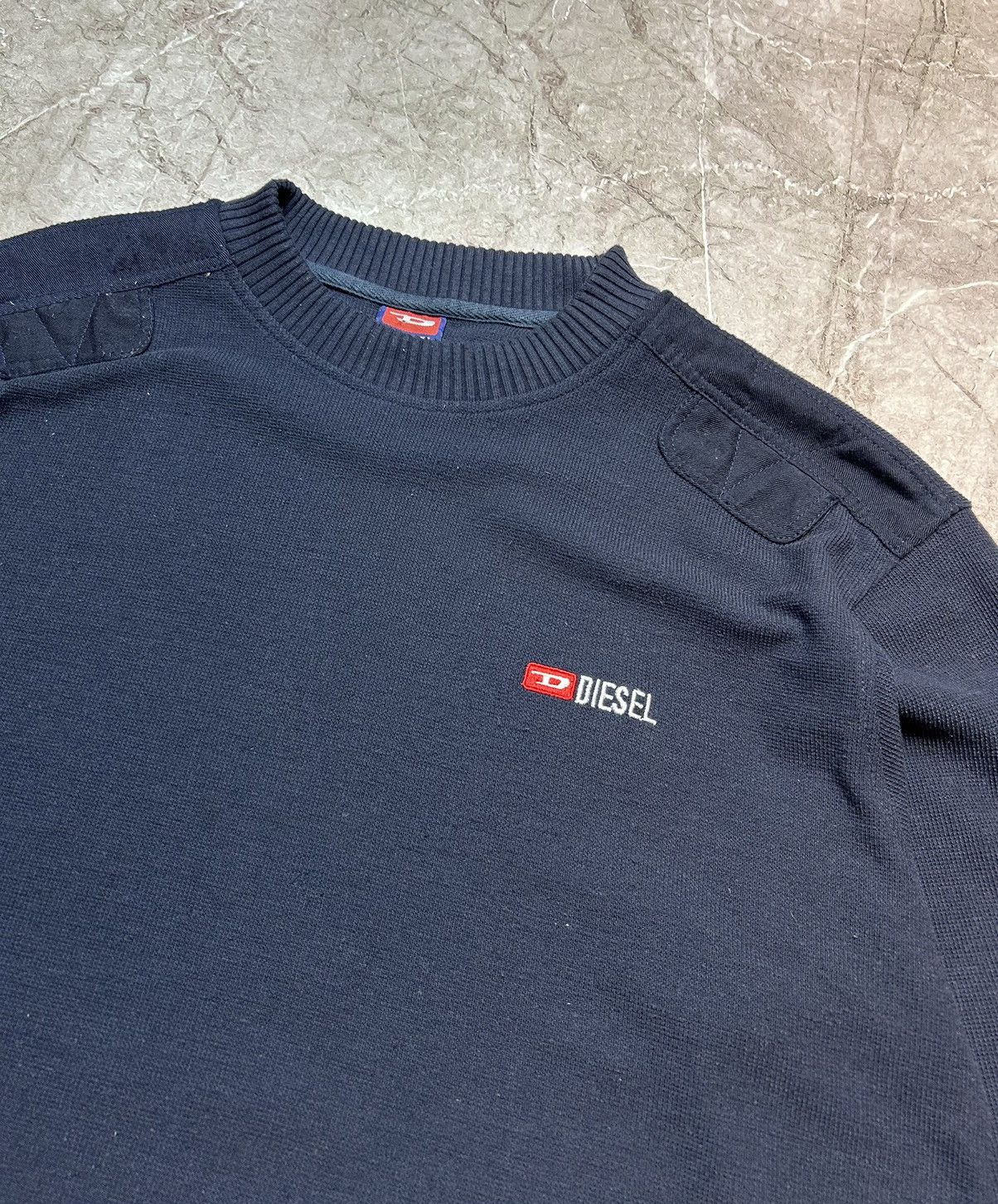 Diesel × Vintage Vintage Diesel Knit Sweater Size US XXL / EU 58 / 5 - 4 Thumbnail