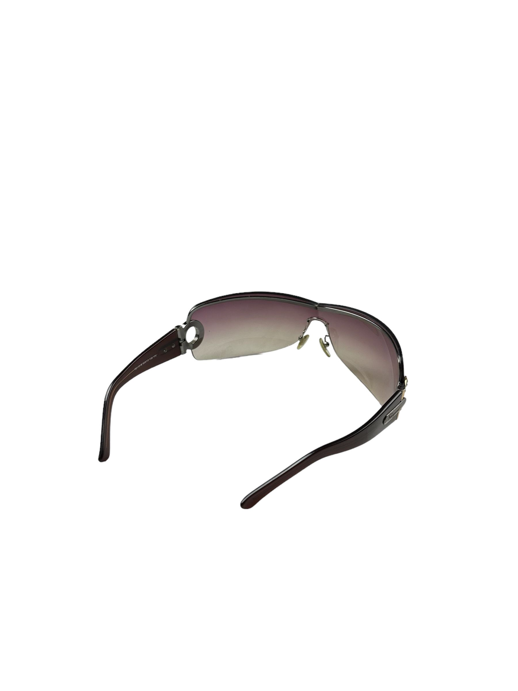 Salvatore Ferragamo Salvatore Ferragamo mask sunglasses Size ONE SIZE - 5 Thumbnail
