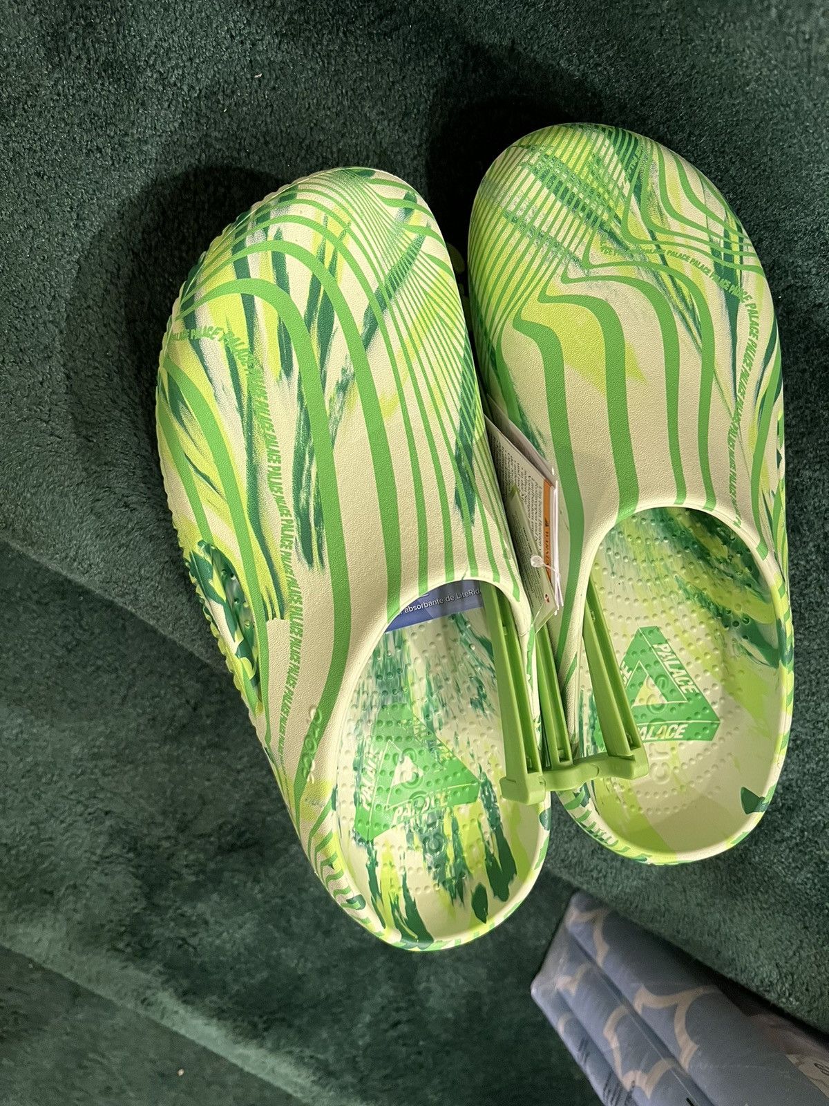 Crocs × Palace Crocs Recovery Clog Palace Green Size US 9 / EU 42 - 2 Thumbnail