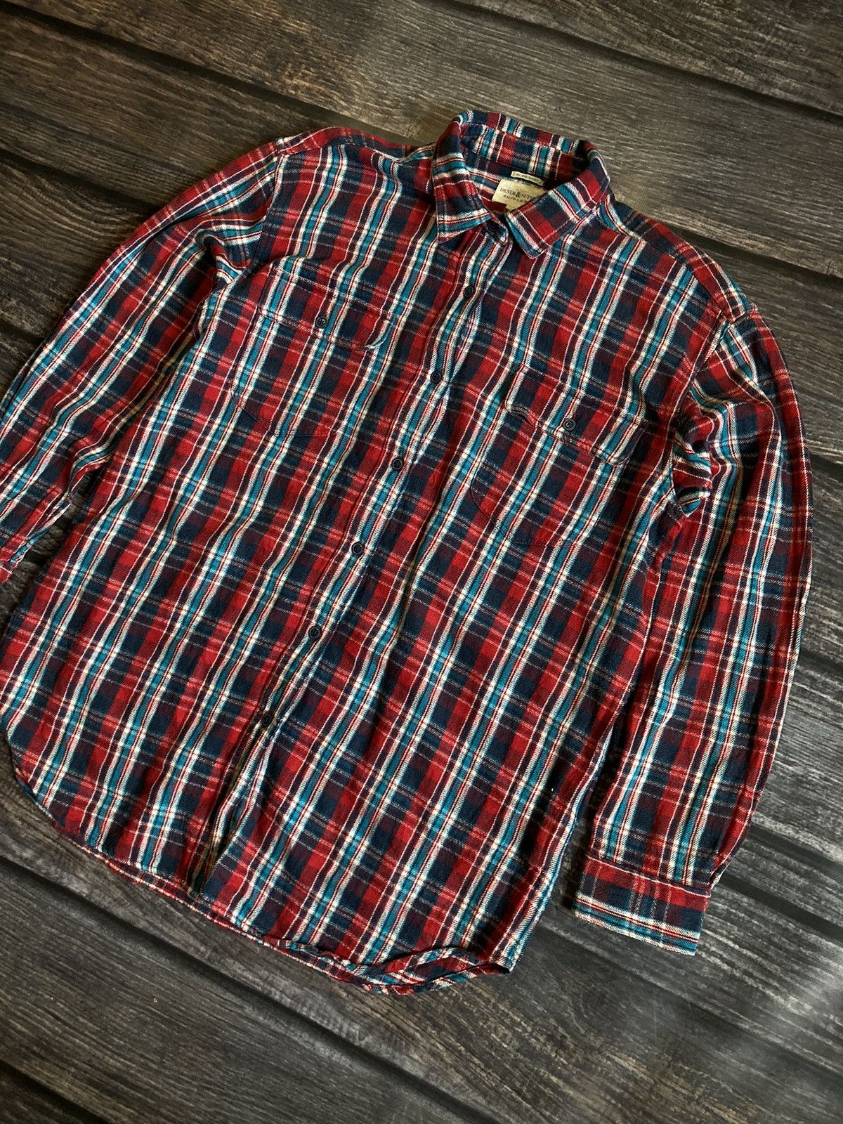 Denim & Supply Ralph Lauren × Ralph Lauren Ralph Laurent Flannel Shirt Size US L / EU 52-54 / 3 - 2 Thumbnail