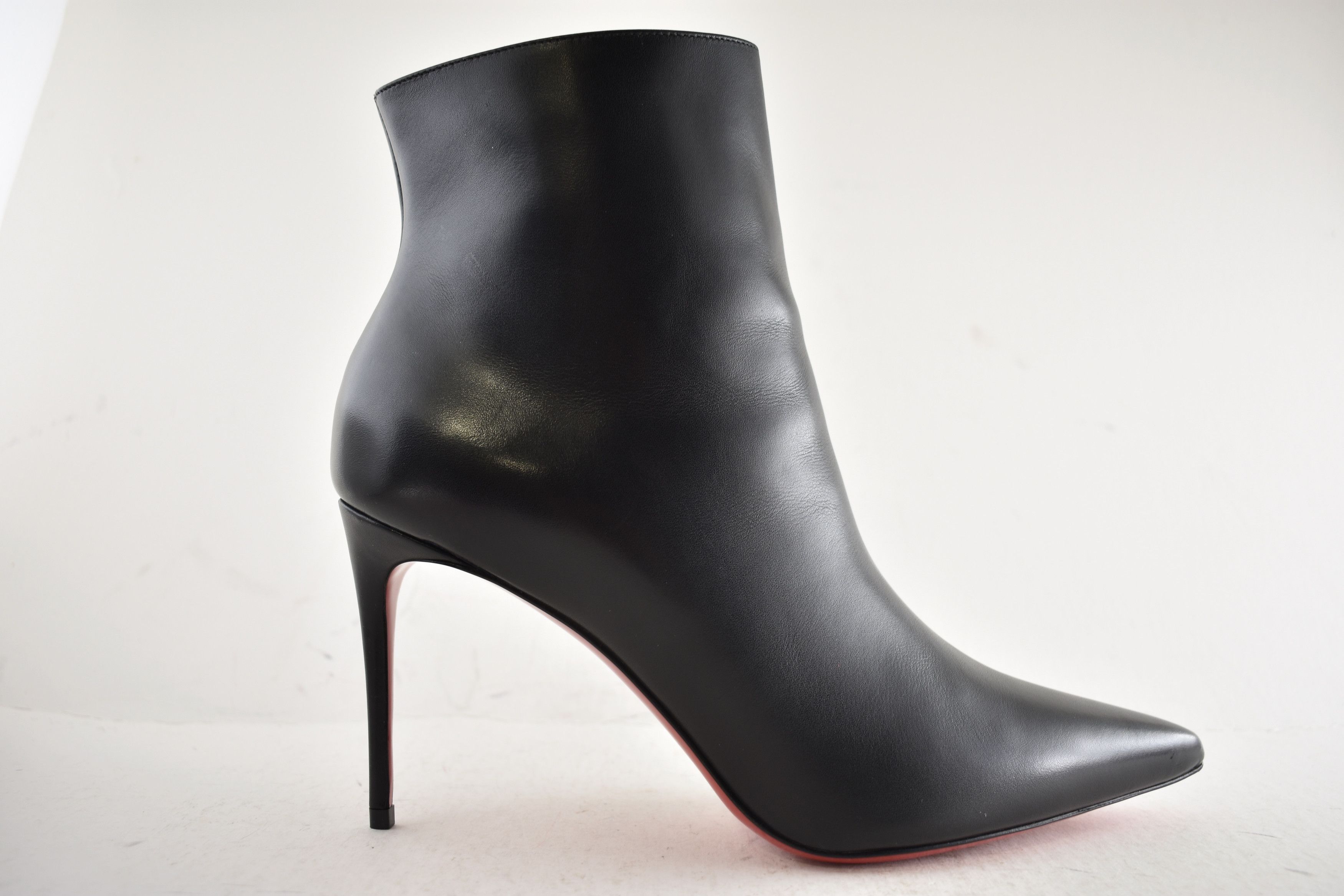 Christian Louboutin So Kate Booty 85 Black Calf Leather Ankle Heel Bootie 41.5 Size US 11.5 / IT 41.5 - 2 Thumbnail