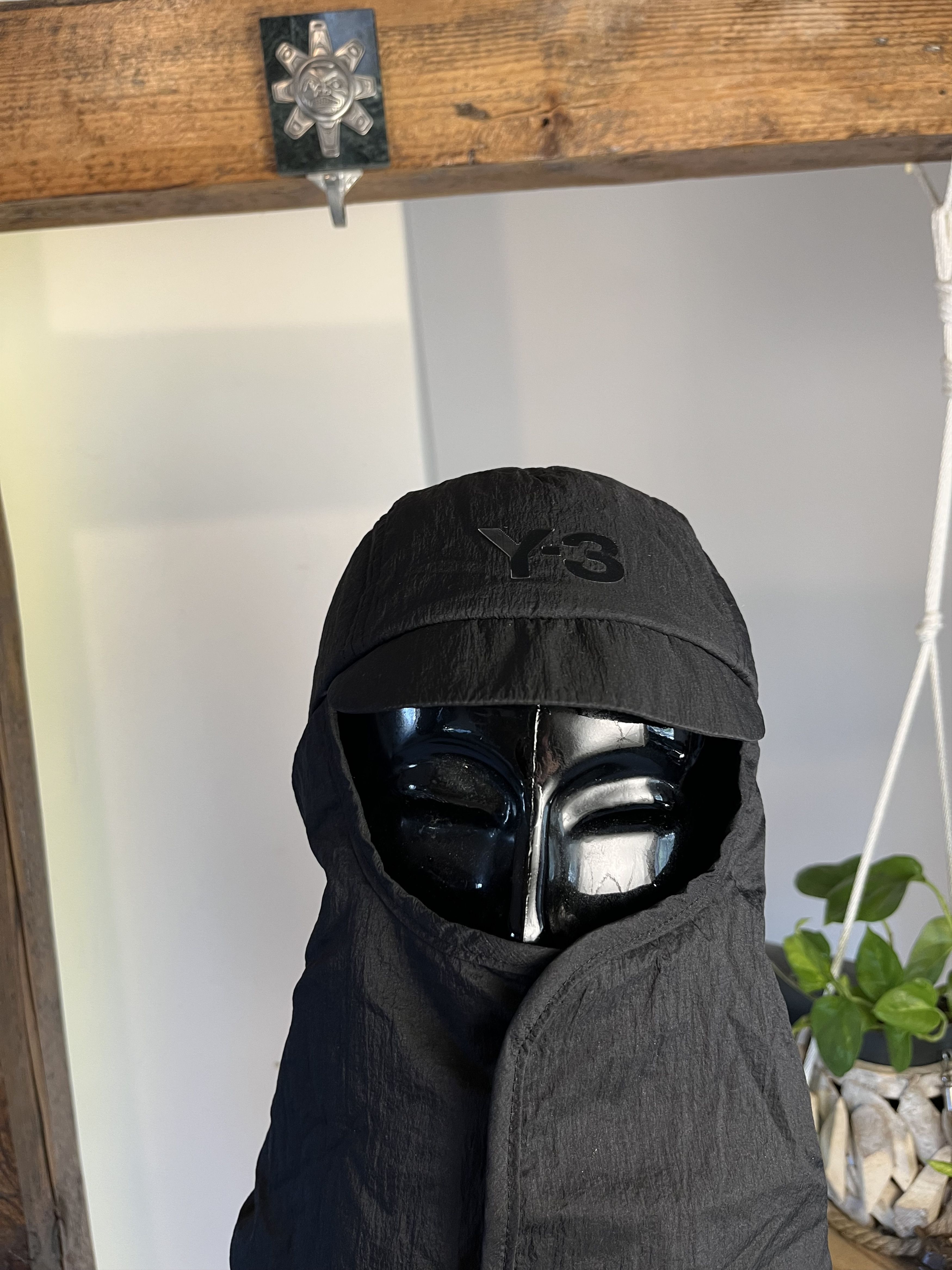 Japanese Brand × Y-3 × Yohji Yamamoto FW21 Sample Y-3 Yohji Yamamoto x Adidas Cordura Cocoon Hat Size ONE SIZE - 3 Thumbnail