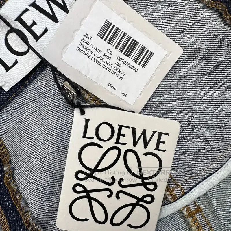 Loewe Loewe Light Blue Casual Women's Pants . Size 27" / US 4 / IT 40 - 6 Thumbnail