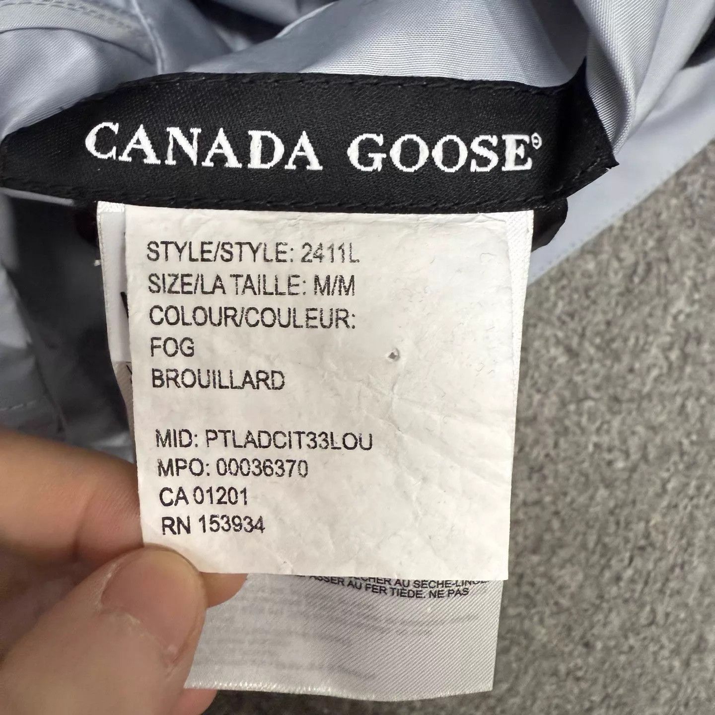Canada Goose Canada Goose Rosedale Cement Blue M Jacket Size M / US 6-8 / IT 42-44 - 4 Thumbnail