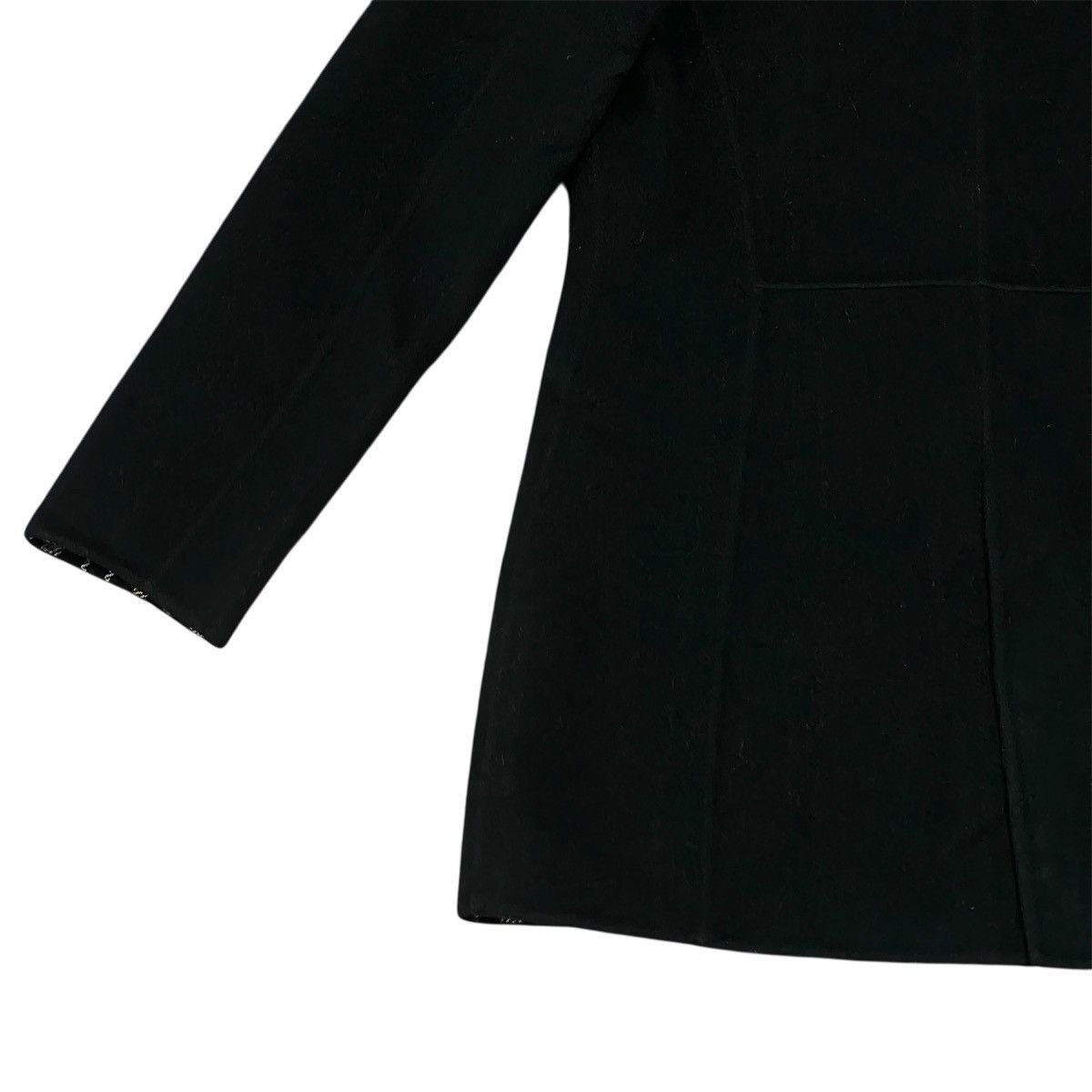 Gucci Vintage Sonia Rykiel Button Up Wool Coat — Parisian Luxury Size S / US 4 / IT 40 - 15 Thumbnail