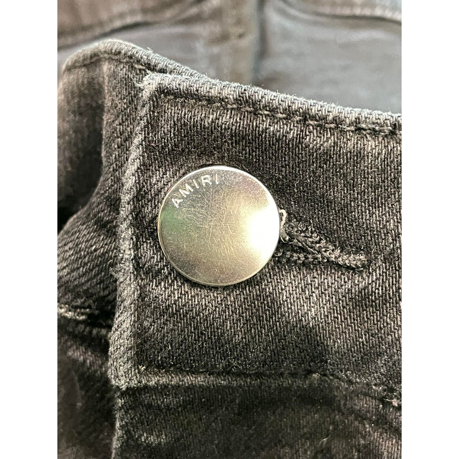 Amiri Amiri Blue Stripe Black Jeans Size US 32 / EU 48 - 4 Thumbnail