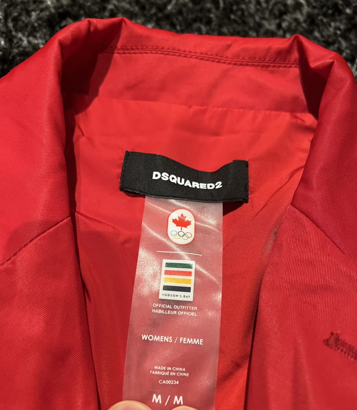 Dsquared2 Dsquared2 Olympic Games red Canada jacket size M Size M / US 6-8 / IT 42-44 - 4 Thumbnail