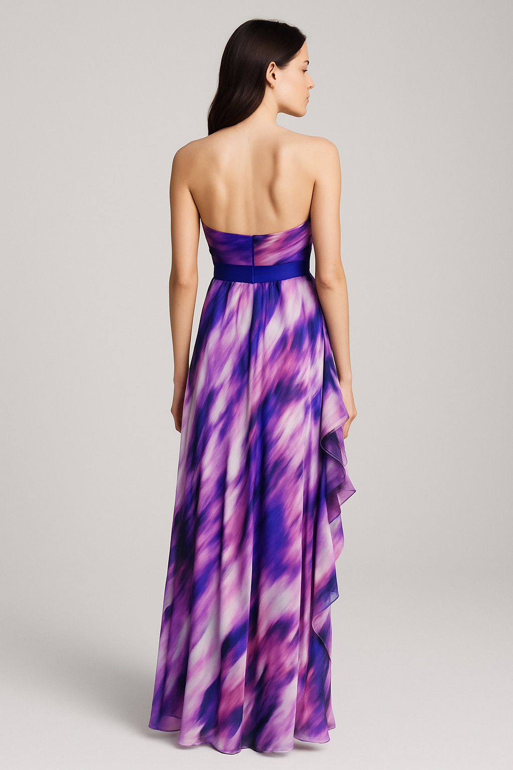 Bcbgmaxazria BCBG Silk Strapless Runway Dress -FASHIONELLA Size S / US 4 / IT 40 - 6 Thumbnail