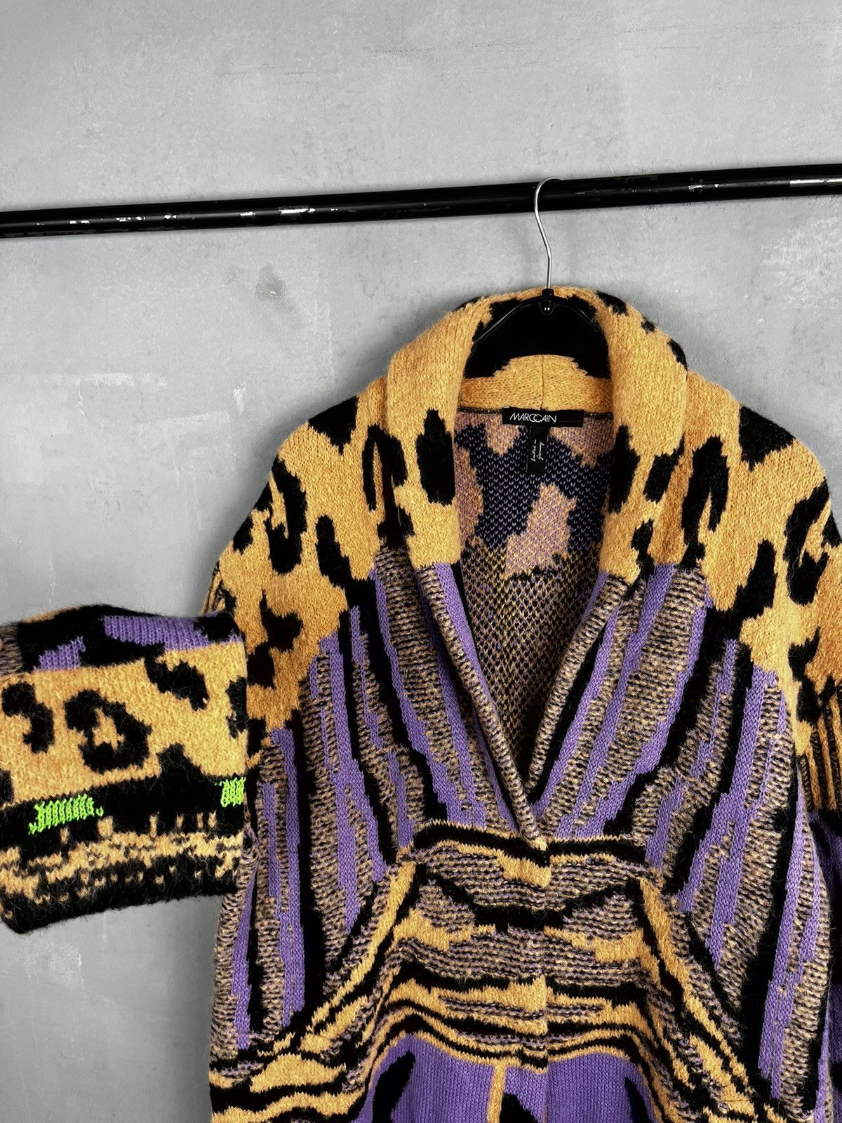 Designer × Other Marccain cardigan sweater Coogi style Size L / US 10 / IT 46 - 4 Thumbnail