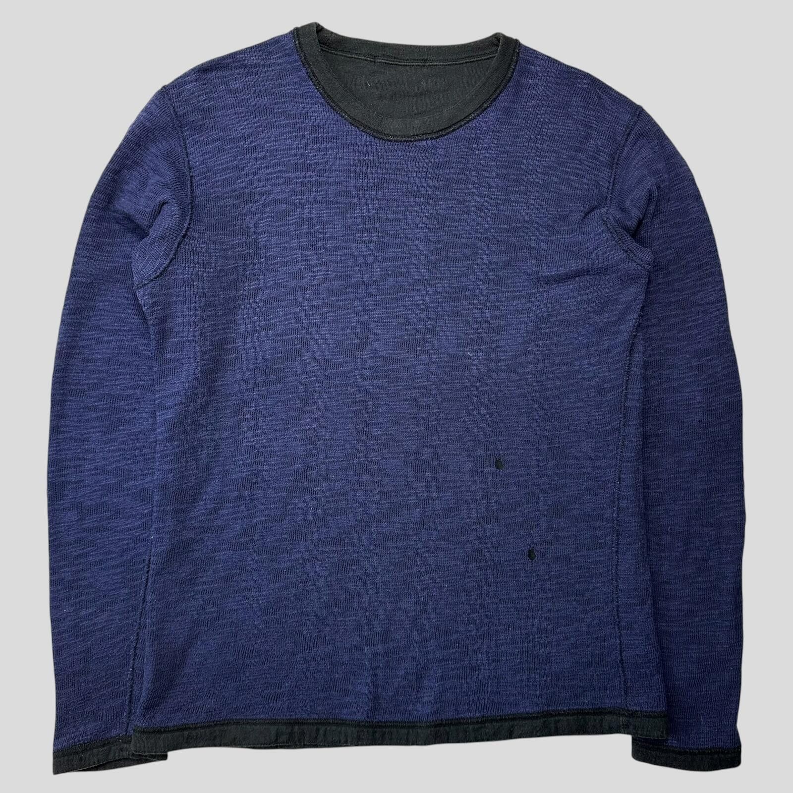 Issey Miyake Issey Miyake 1997 Reversible Knit Sweatshirt - M Size US M / EU 48-50 / 2 - 2 Thumbnail