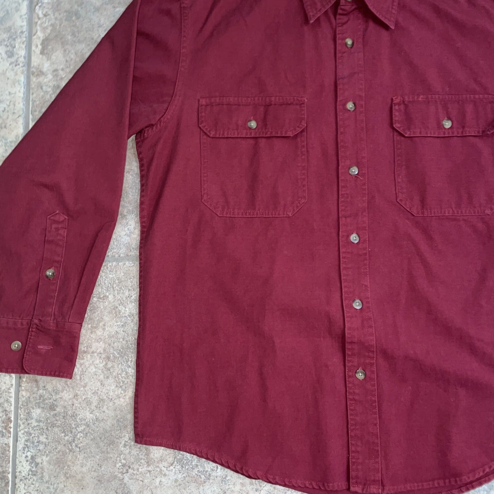 Vintage Cabela’s legendary quality Button-Down Long Sleeve Shirt Mens M Red Shirt Size US M / EU 48-50 / 2 - 3 Thumbnail