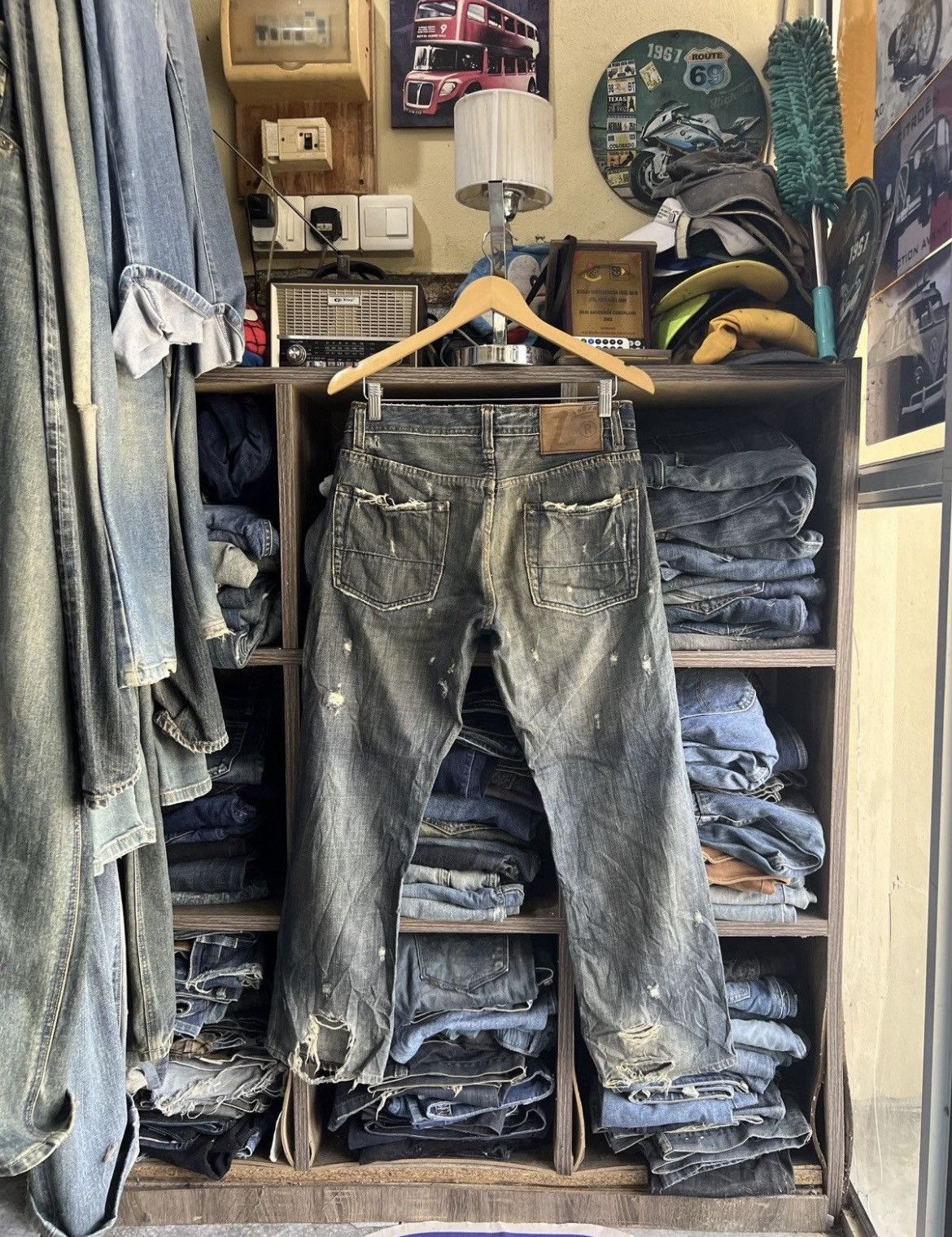 Z Brand 🔥Vintage Z Brand Distressed Denim Size US 31 - 3 Thumbnail