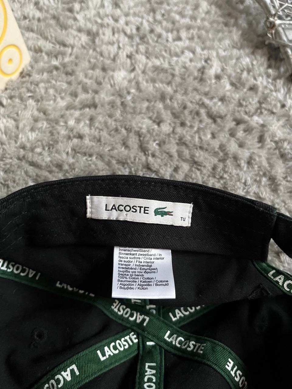 Lacoste × Vintage Cap Lacoste Logo Streetwear Vintage Rare Size ONE SIZE - 6 Thumbnail