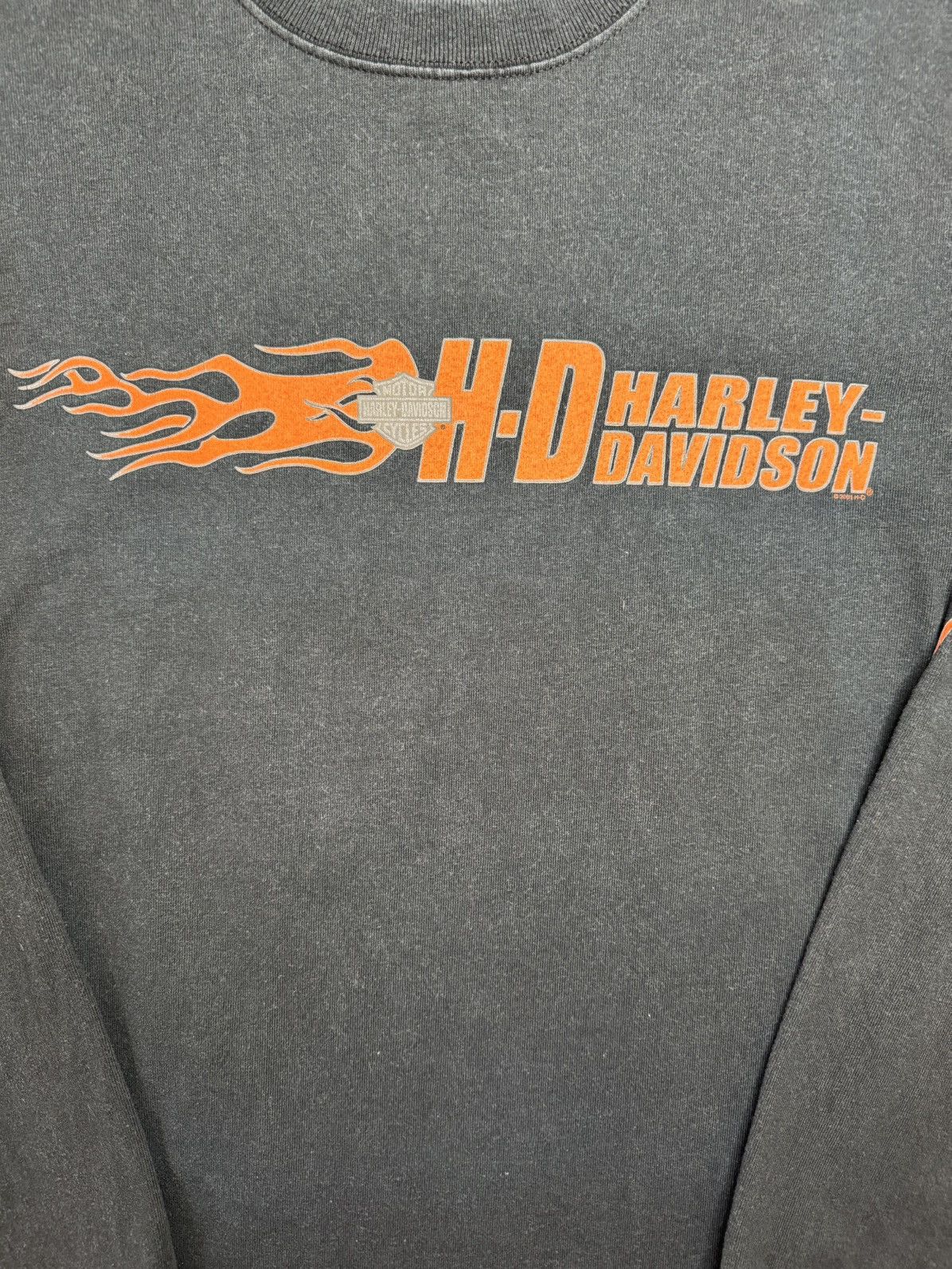 Harley Davidson Vintage Harley Davidson HD 2001 OBX Marlin Graphic Tee Size US XL / EU 56 / 4 - 4 Thumbnail