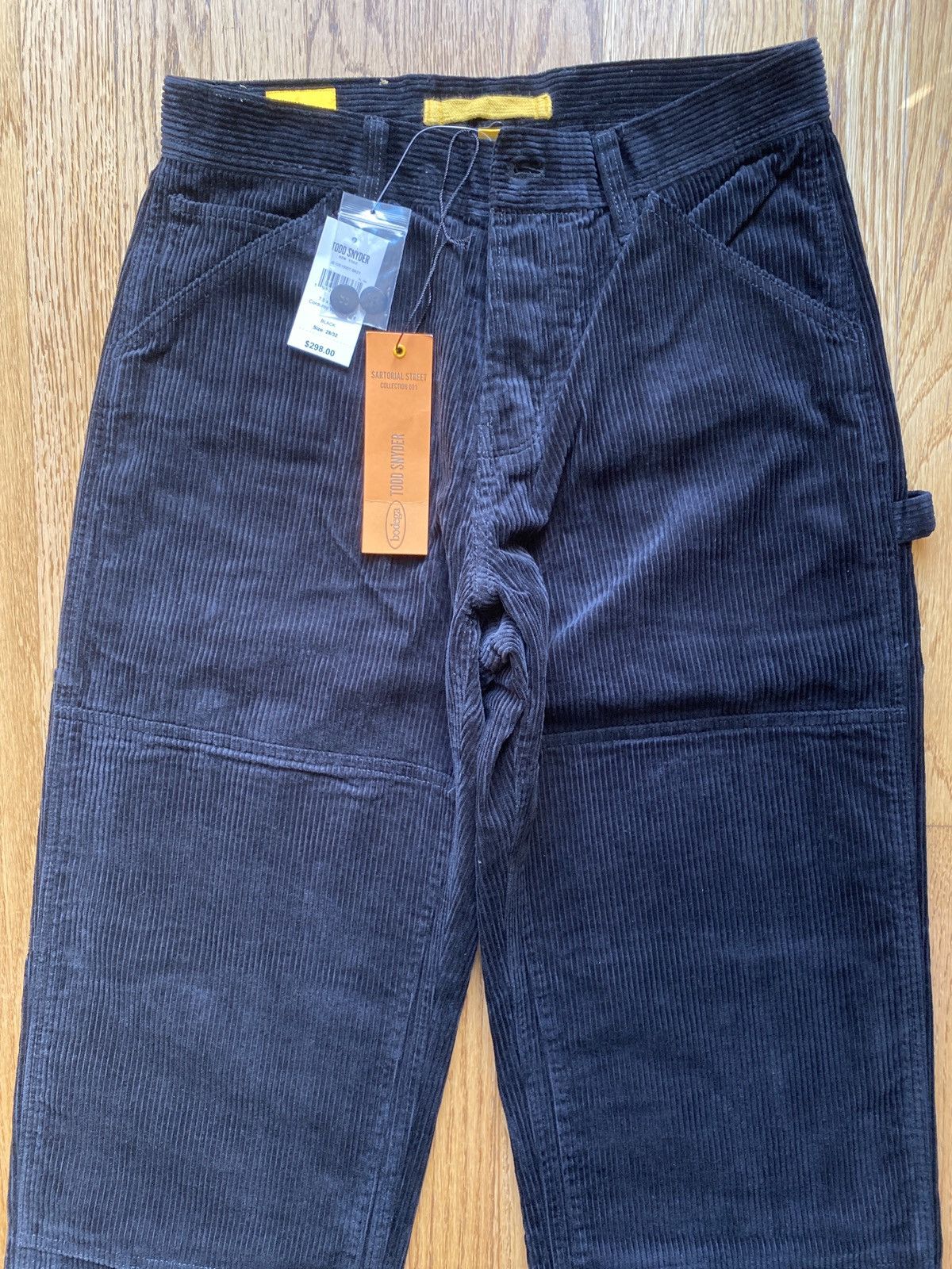 Bodega × Todd Snyder Bodega x Todd Snyder Corduroy Double Knee Welder Pants Size US 28 / EU 44 - 4 Thumbnail