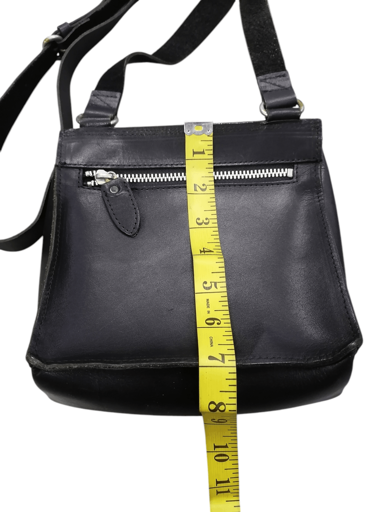 Designer × Genuine Leather × Yohji Yamamoto Y'saccs By Yohji Yamamoto Leather Sling /Crossbody Bag Size ONE SIZE - 8 Thumbnail