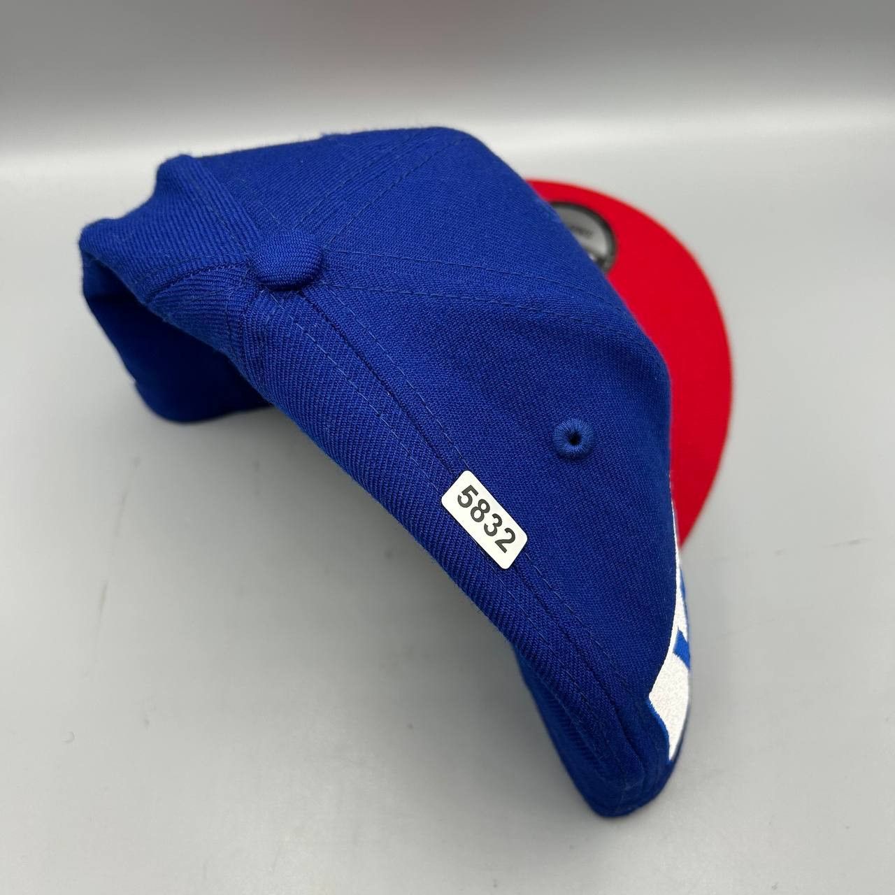 New Era Chicago Cubs Hat Men Blue World Series Snap Back Cap Wool Size ONE SIZE - 10 Thumbnail