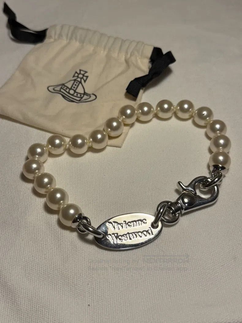 Vivienne Westwood Vivienne Westwood Large Pearl Necklace Size ONE SIZE - 1 Thumbnail