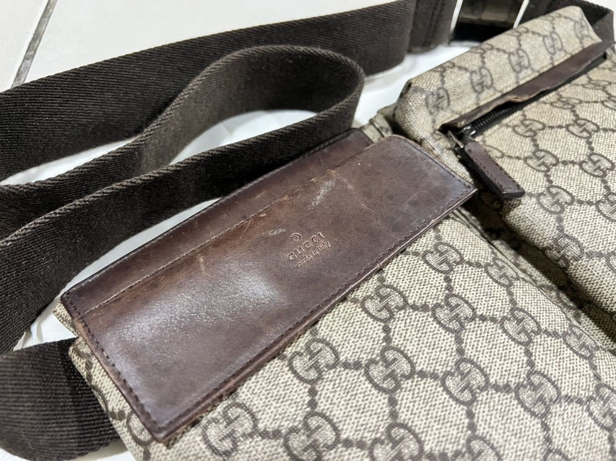 Gucci Gucci Brown GG Supreme Belt Bag Size ONE SIZE - 8 Thumbnail