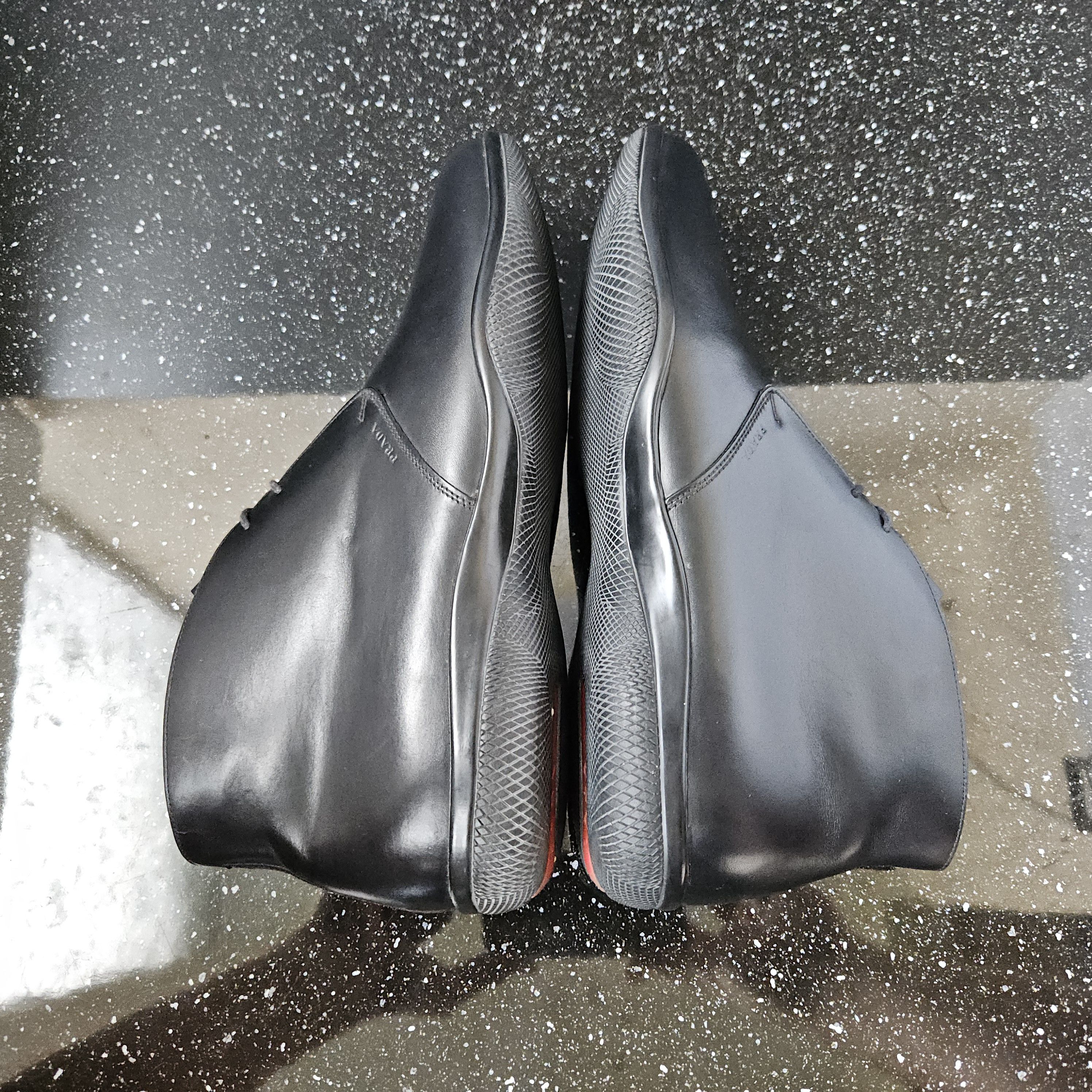 Prada Prada 4T2107 black Leather boots Fur Size US 9.5 / EU 42-43 - 9 Thumbnail