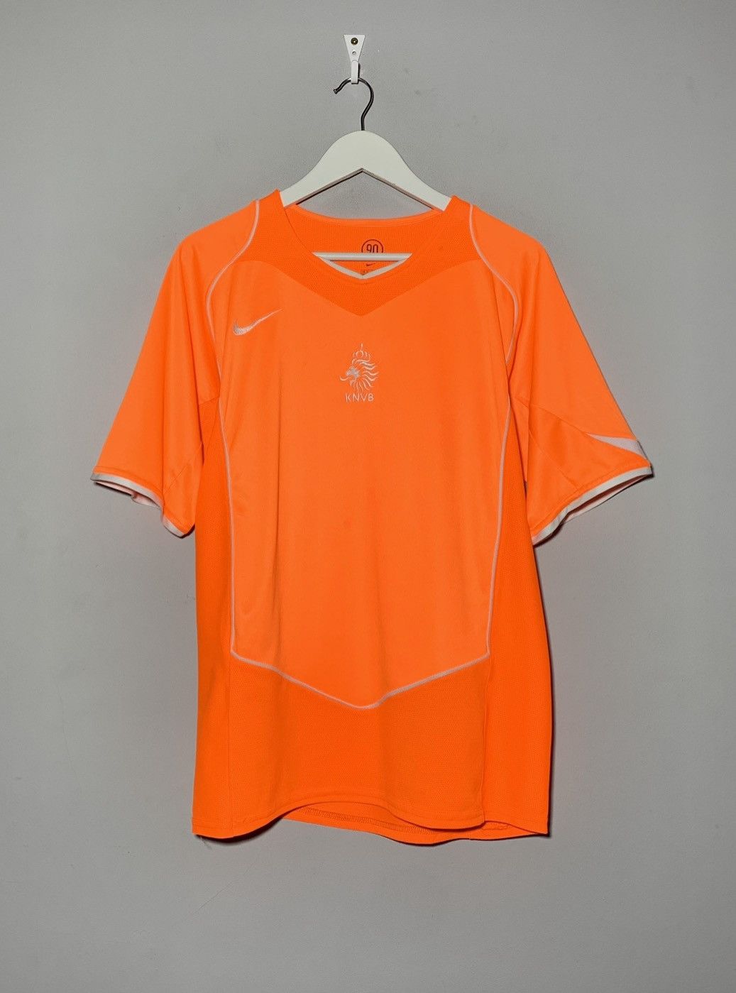 Vintage Netherlands Nike 2004 Vintage Y2k Streetwear Football Shirt Size US XL / EU 56 / 4 - 1 Thumbnail