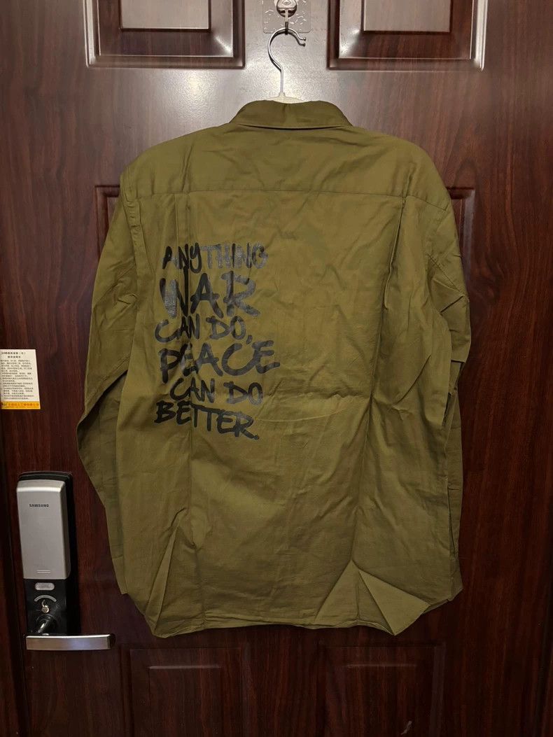 Comme des Garcons Comme des Garcons Army green shirt Size US S / EU 44-46 / 1 - 2 Thumbnail
