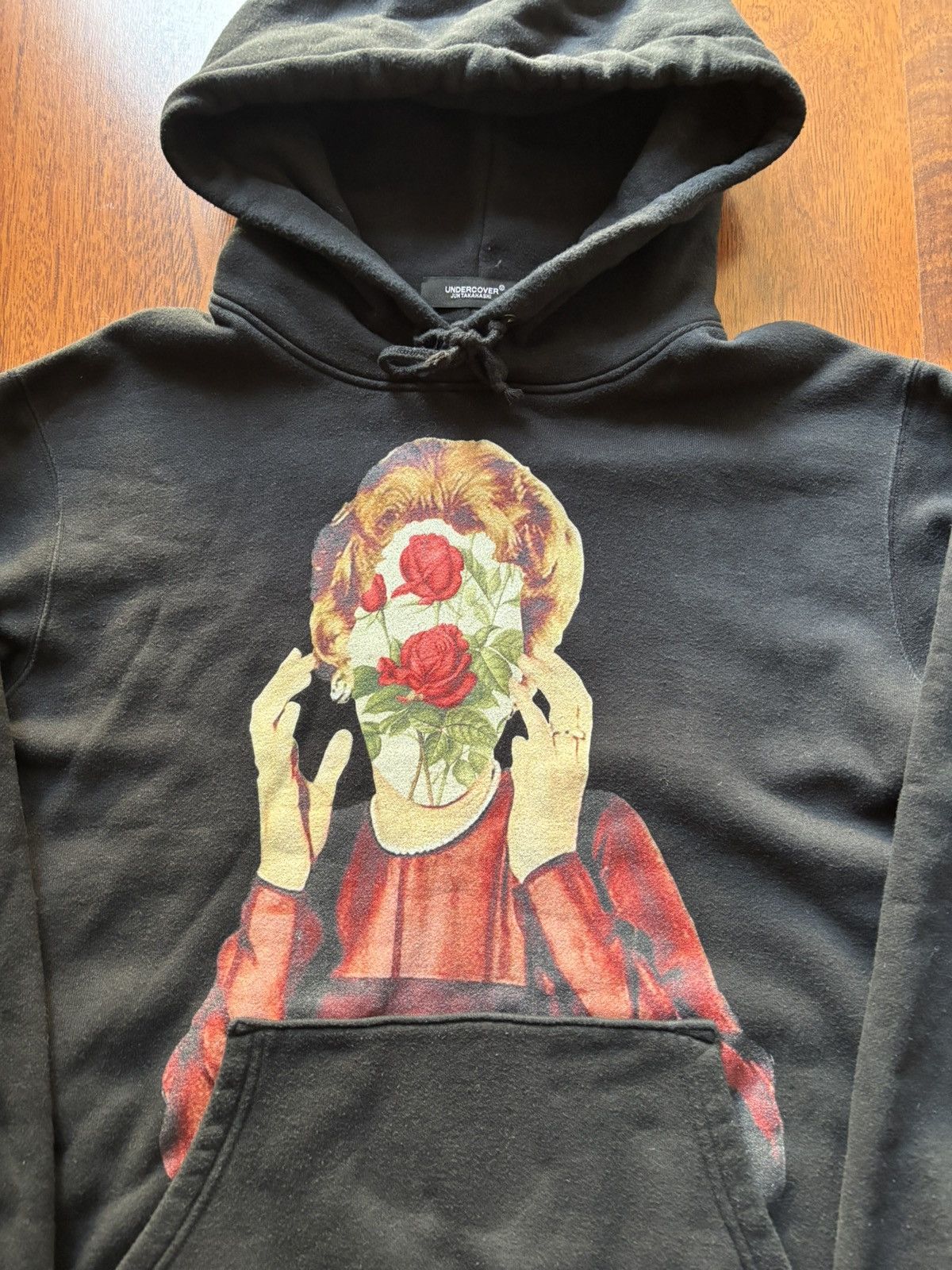 Undercover Undercover rose face portrait hoodie Size US L / EU 52-54 / 3 - 2 Thumbnail
