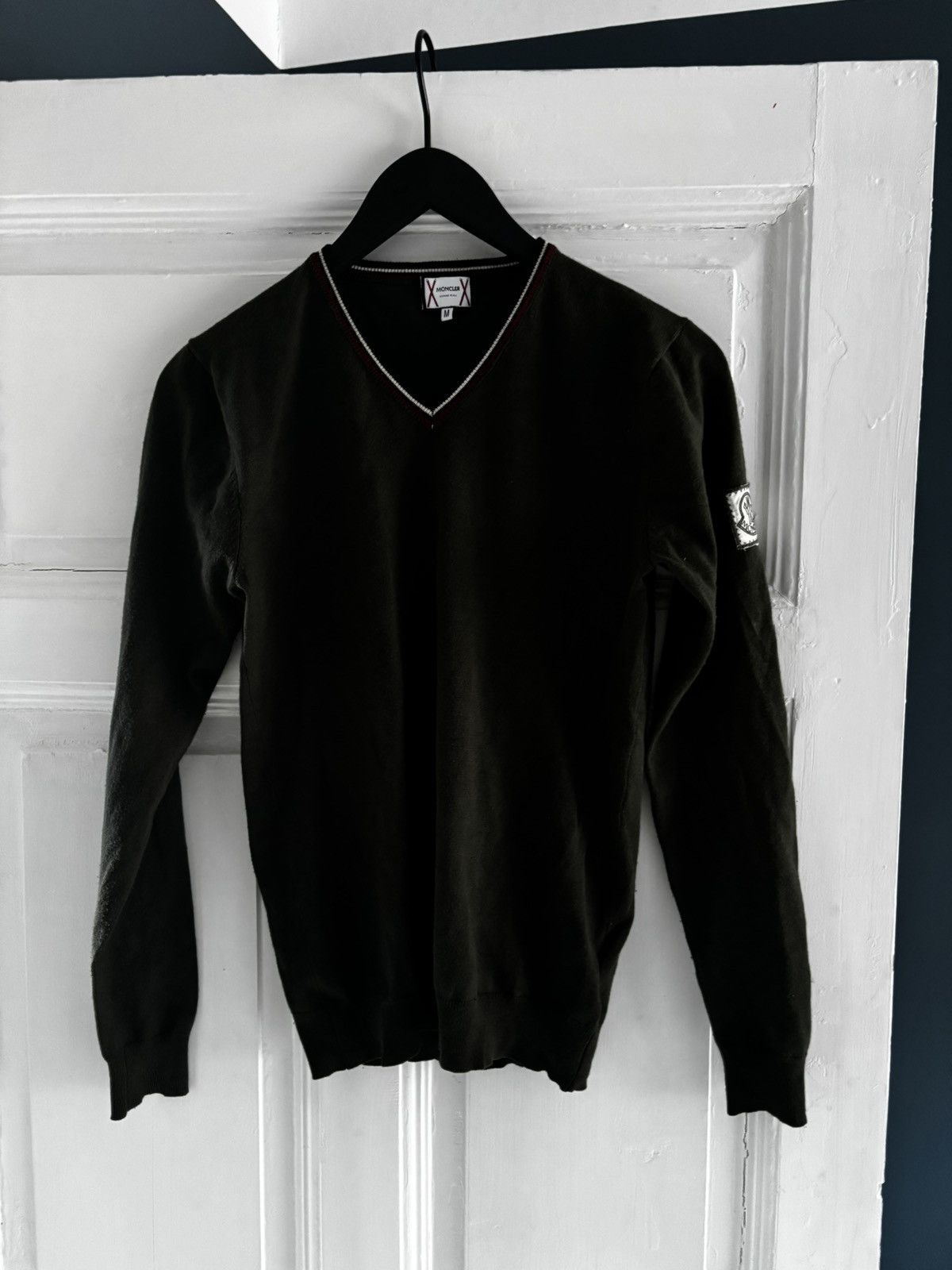 Moncler Moncler dark green knitwear Size US M / EU 48-50 / 2 - 1 Thumbnail