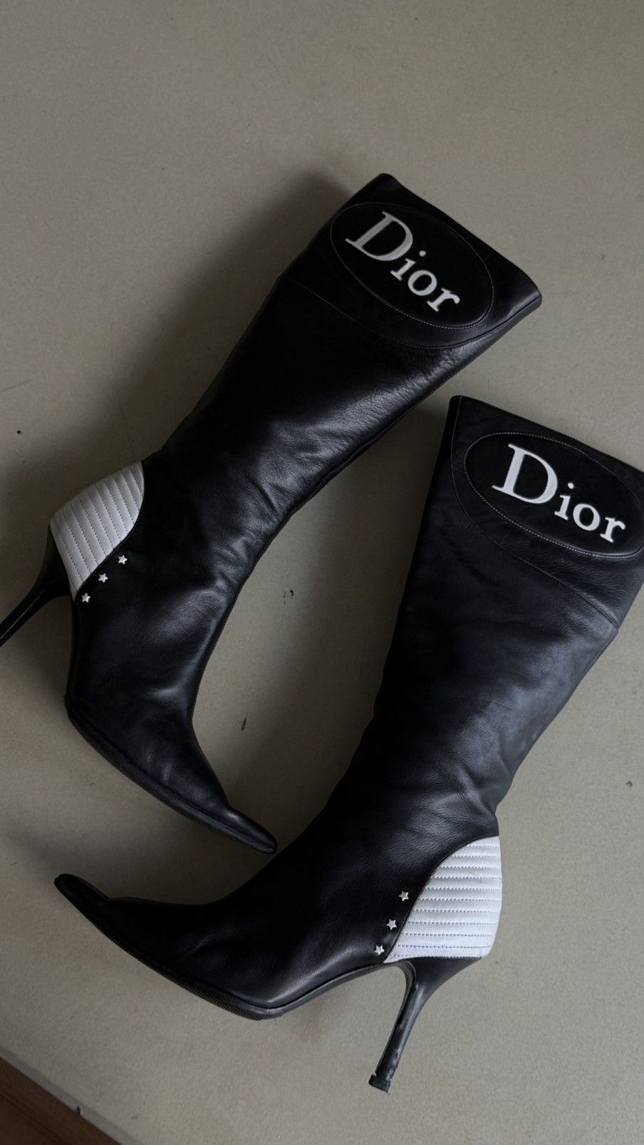 Dior Dior Moto Boots Vintage Size US 6 / IT 36 - 3 Thumbnail