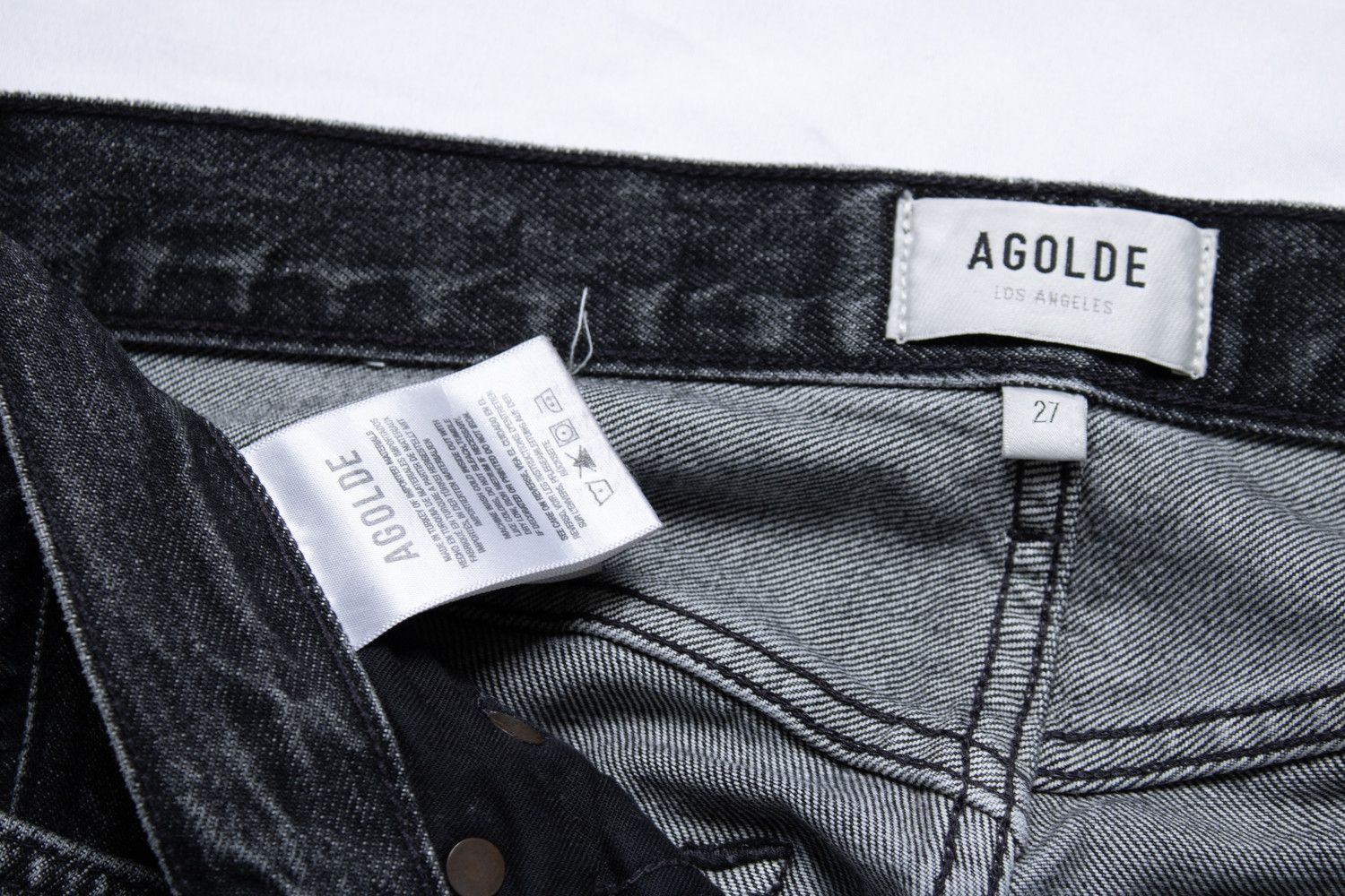 Agolde Agolde, black Kelly jeans Size 27" / US 4 / IT 40 - 5 Thumbnail