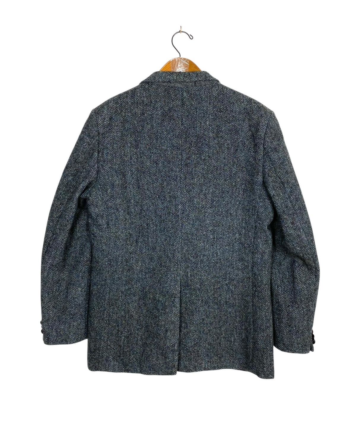 Harris Tweed Rare‼️ Vtg Harris Tweed Hand Woven Wool Coat Made Britain Size US M / EU 48-50 / 2 - 5 Thumbnail