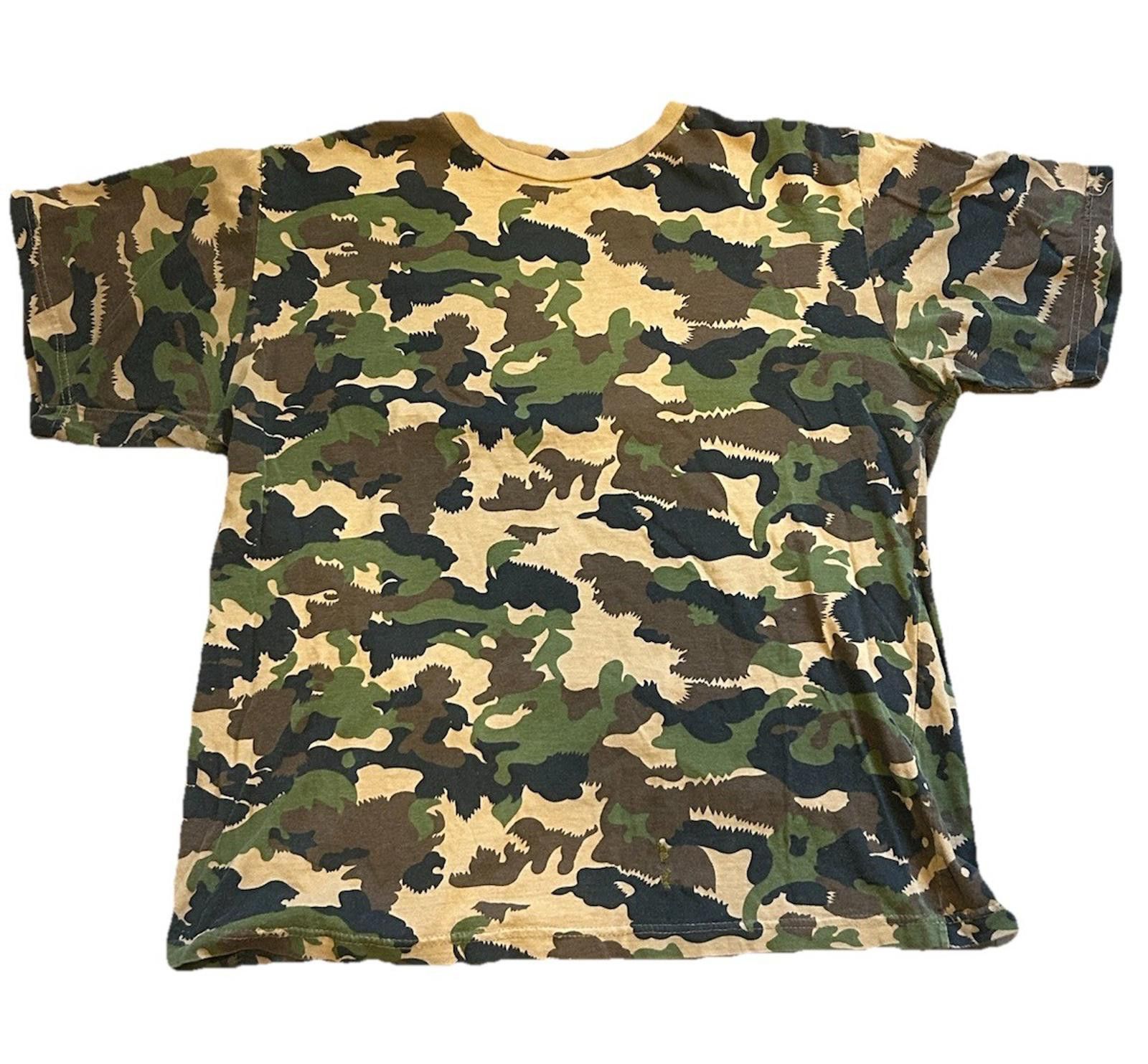 MIL-TEC Vintage 90s Mil-Tec Woodland Camo Shirt Large 22x24 Boxy Size US L / EU 52-54 / 3 - 1 Thumbnail