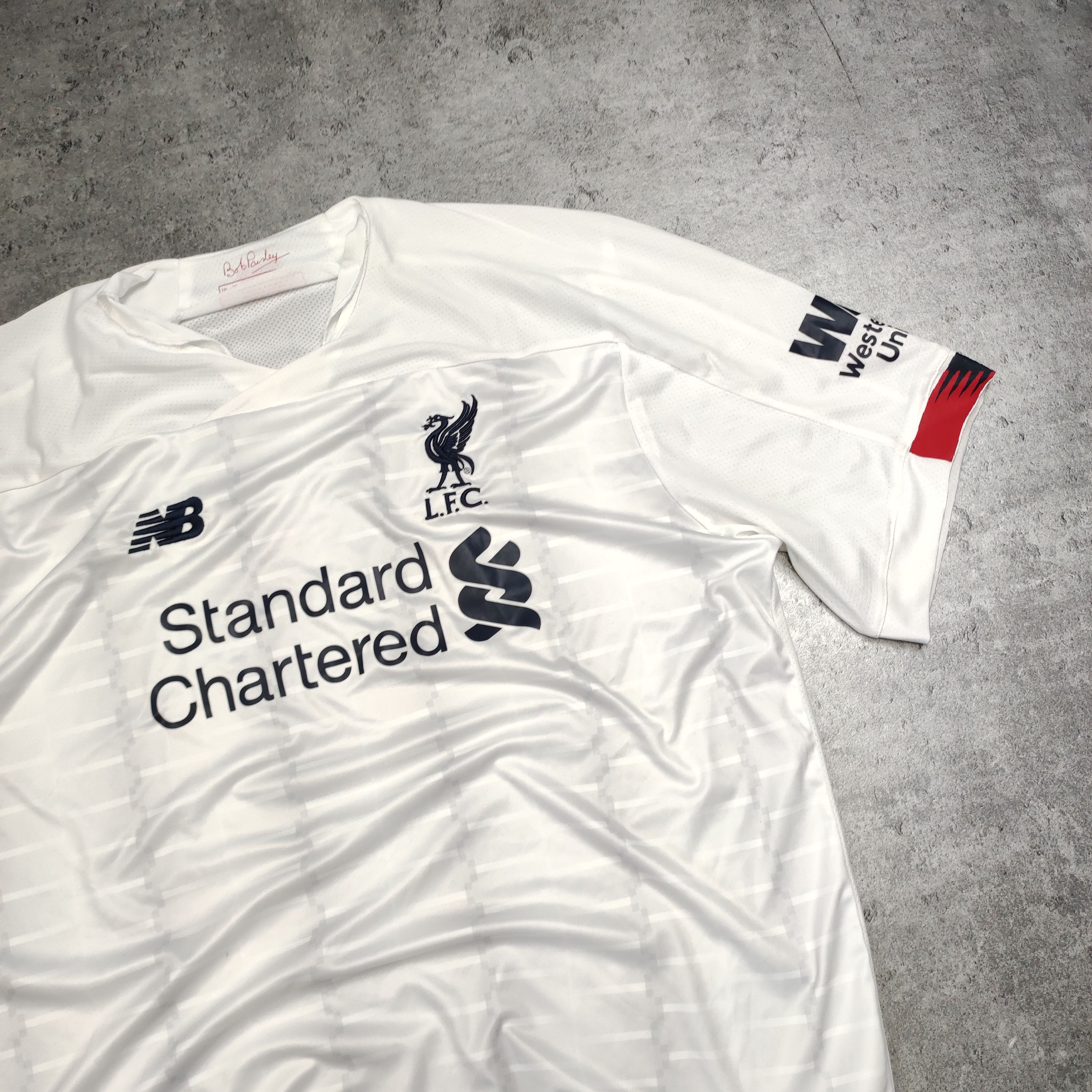 Vintage Soccer Football Liverpool 2019 Away New Balance Jersey Size US XXL / EU 58 / 5 - 3 Thumbnail