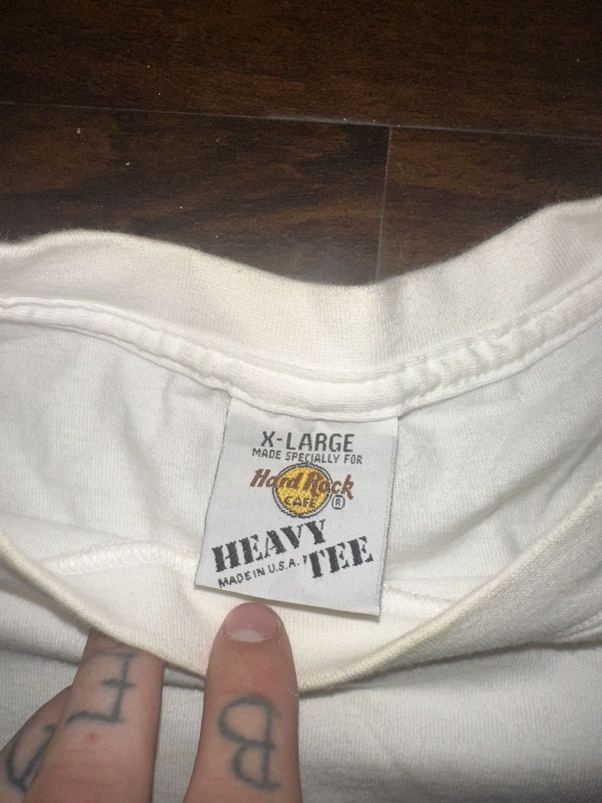 Hard Rock Cafe Vintage Hard Rock Cafe New York XL FRONT/BACK Size US XL / EU 56 / 4 - 2 Thumbnail