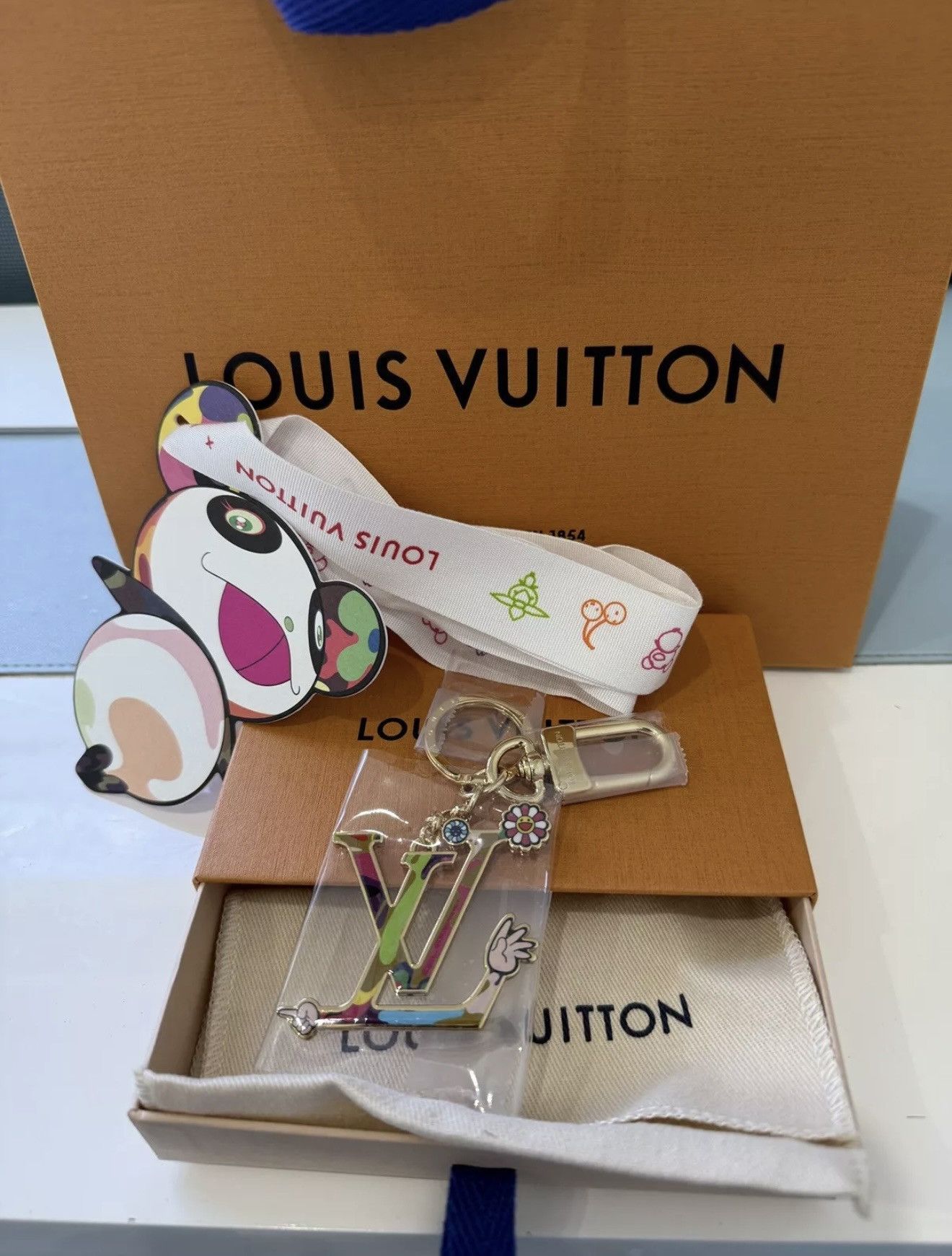 Louis Vuitton × Takashi Murakami Louis Vuitton x Takashi Murakami Keyring Size ONE SIZE - 1 Thumbnail