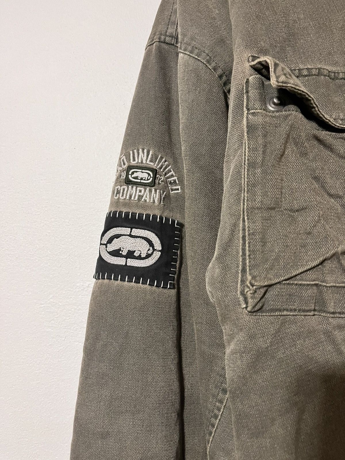 Ecko Unltd. RARE ECKO UNLTD. ARCHIVE MILITARY WORKWEAR JACKET Size US L / EU 52-54 / 3 - 3 Thumbnail