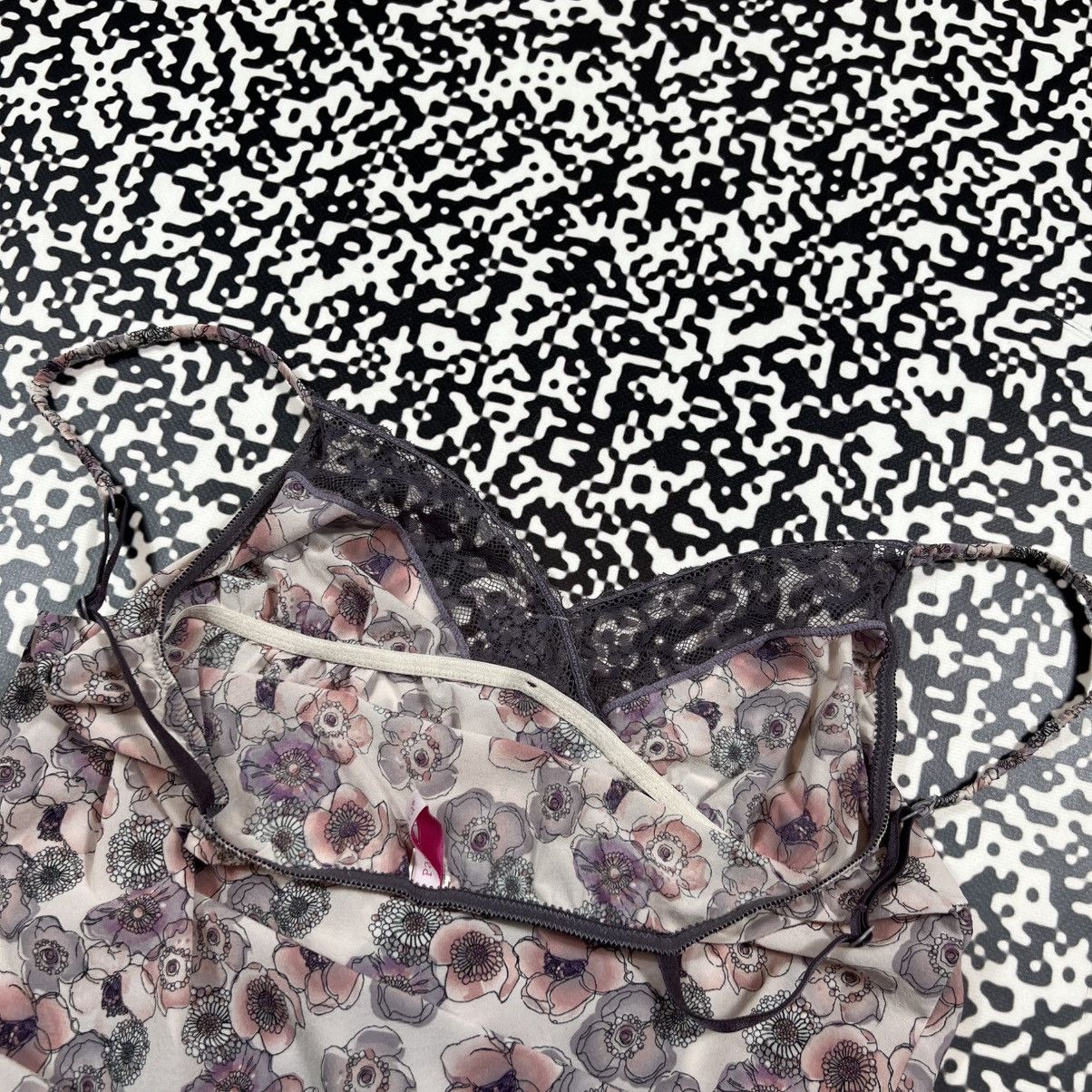 Vintage Vintage Y2K Retro Floral Sexy Style Tank Top Sleeveless 90s Size M / US 6-8 / IT 42-44 - 13 Thumbnail