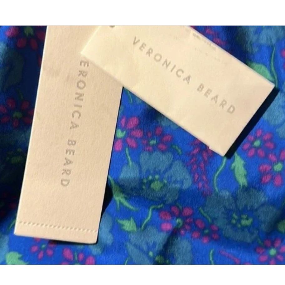 Veronica Beard Veronica Beard Lyric Top in Cobalt Multi size 2 Size XS / US 0-2 / IT 36-38 - 9 Thumbnail