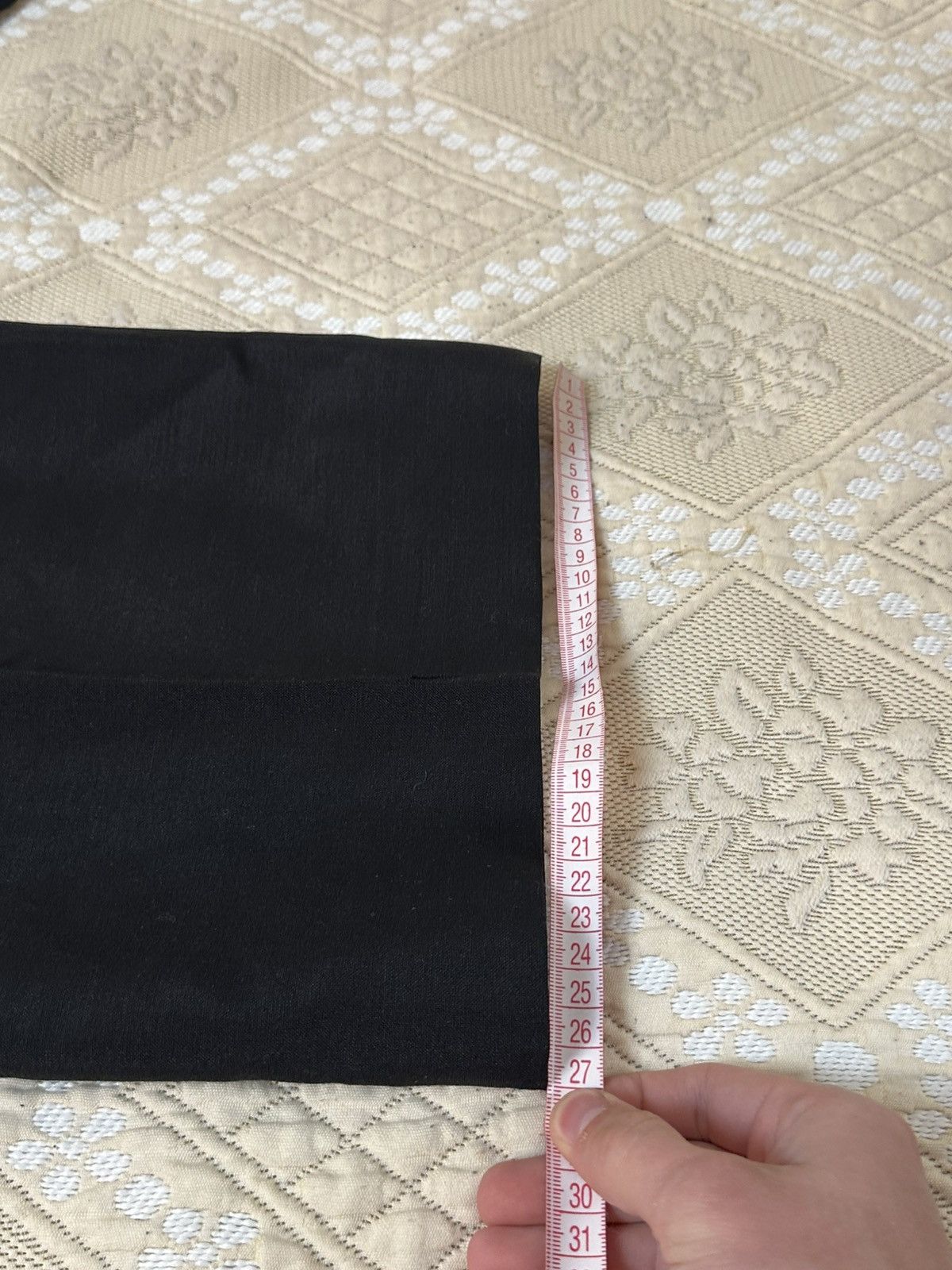 Versace 🔥 VERSACE Wide Leg Wool Blend Black Pants Trousers Size 26" / US 2 / IT 38 - 16 Thumbnail