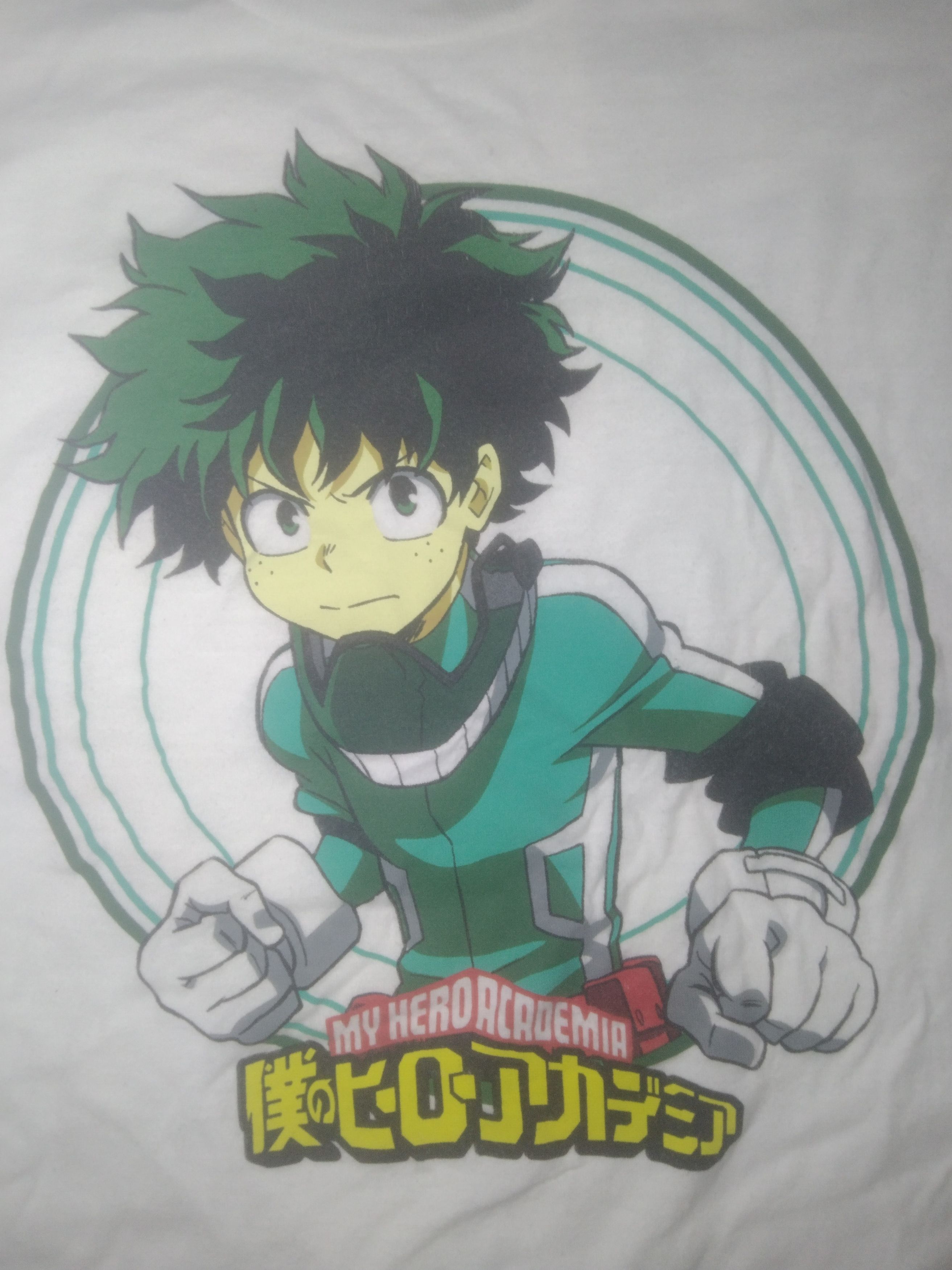 Anime My Hero Academia Deku Izuku Midoriya tee Size US M / EU 48-50 / 2 - 3 Thumbnail