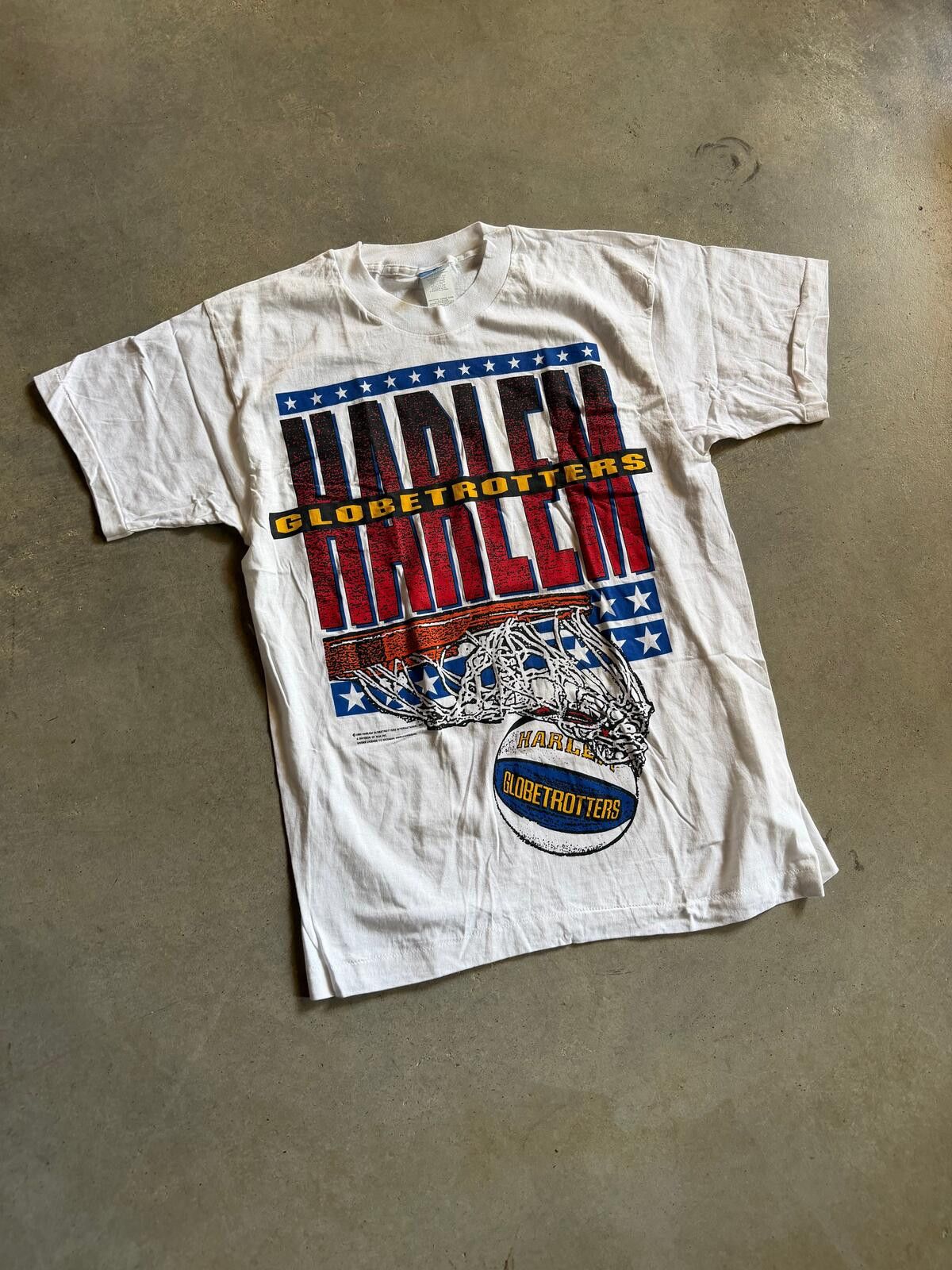 Vintage VTG Harlem Globetrotters 1994 Tee Sz L Size US L / EU 52-54 / 3 - 2 Thumbnail