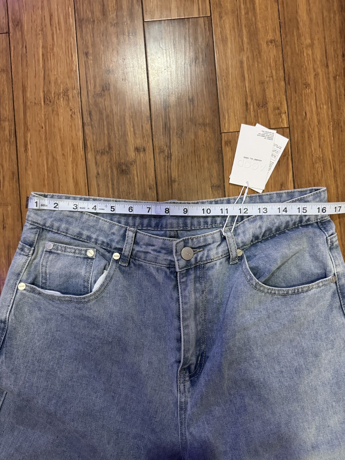 Other Light Blue Baggy Jeans Size US 32 / EU 48 - 7 Thumbnail