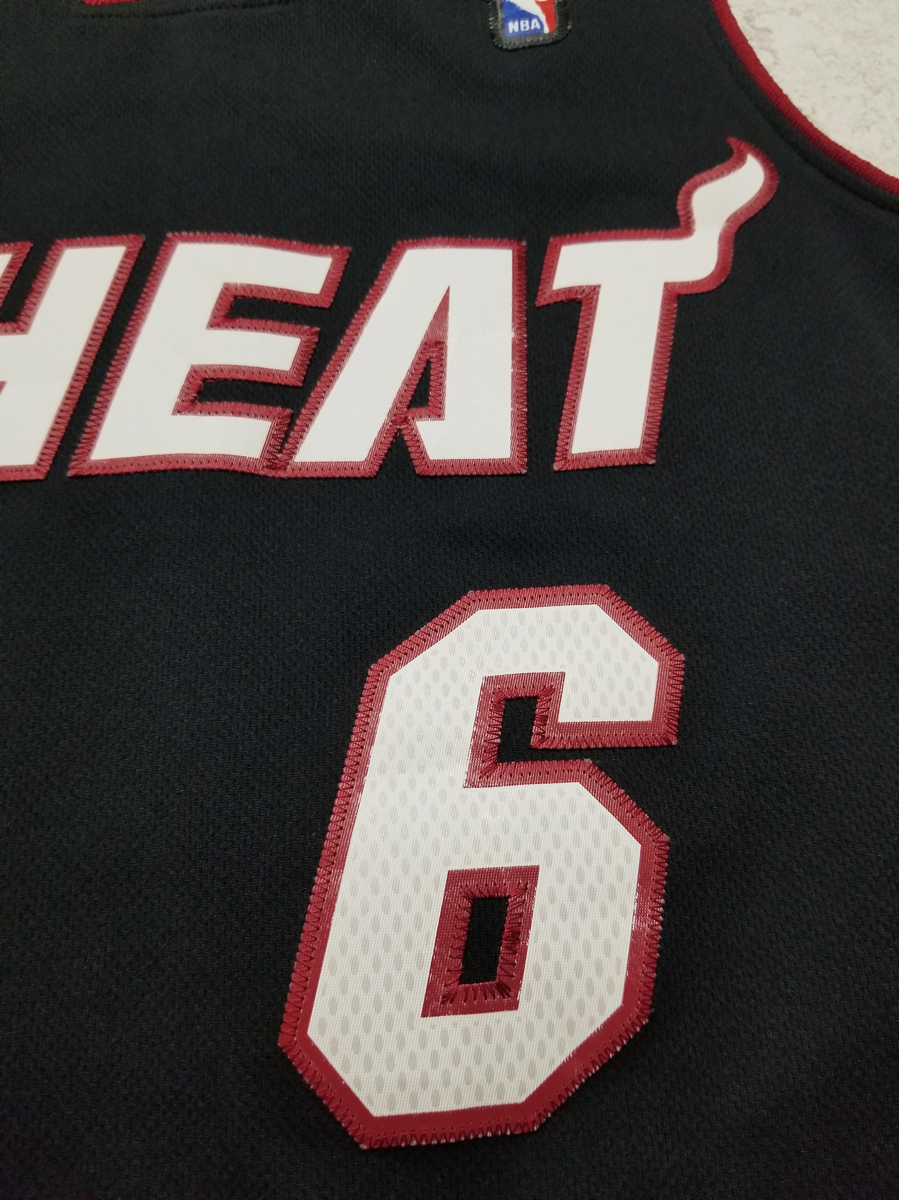 Adidas Miami "El Heat" LeBron James Latin Nights Swingman Jersey Size US S / EU 44-46 / 1 - 8 Thumbnail